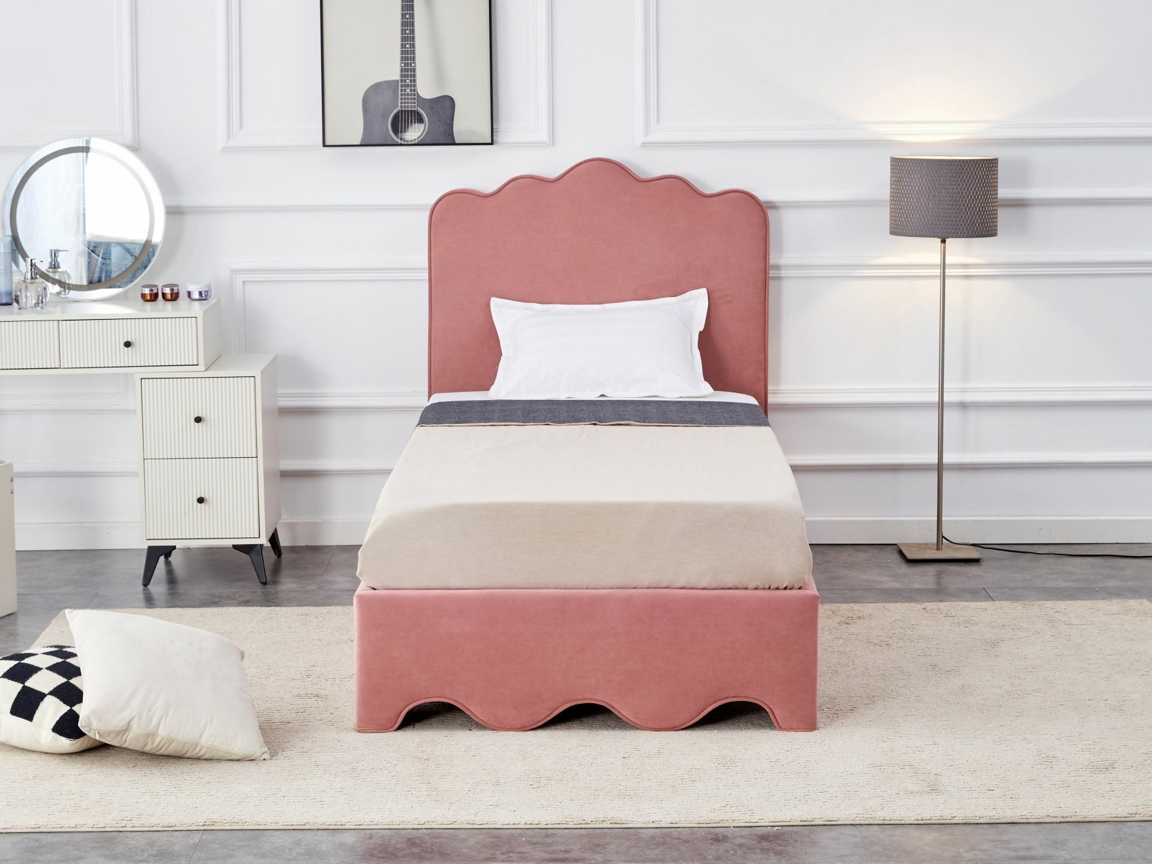 Postelja Houston 1972 (Roza)