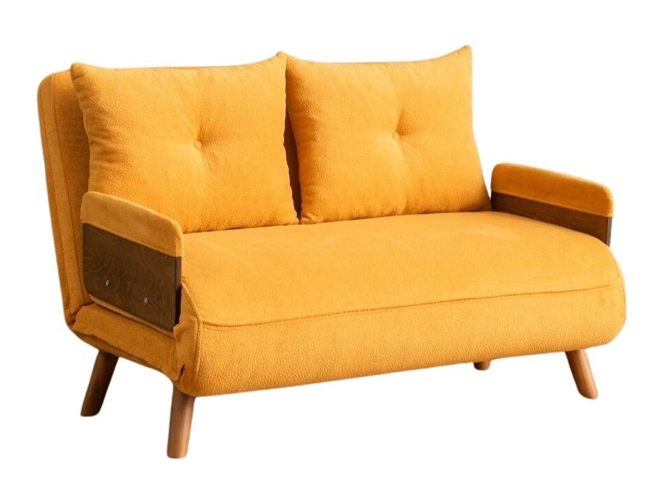 Raztegljiv kavč Altadena 606 (Rumena)