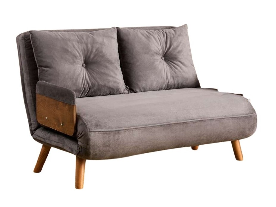 Raztegljiv kavč Altadena 606 (Siva)