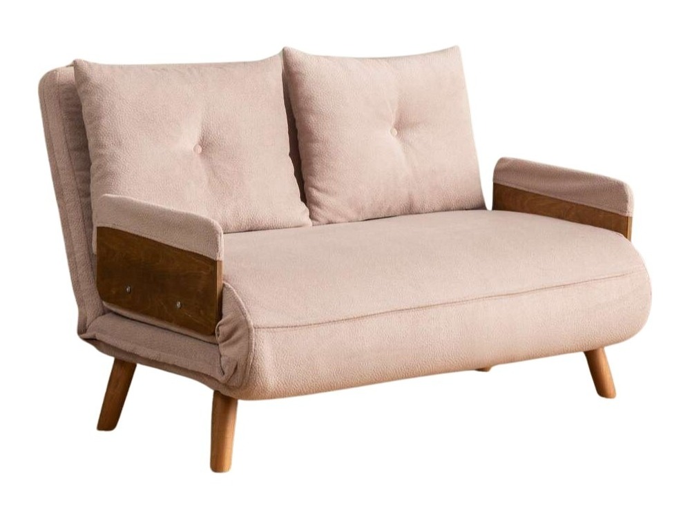 Raztegljiv kavč Altadena 606 (Svetlo rjava)