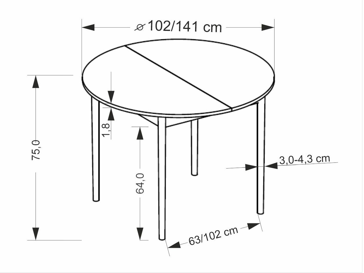 Miza Houston 1990 (Črna + Artisan hrast)