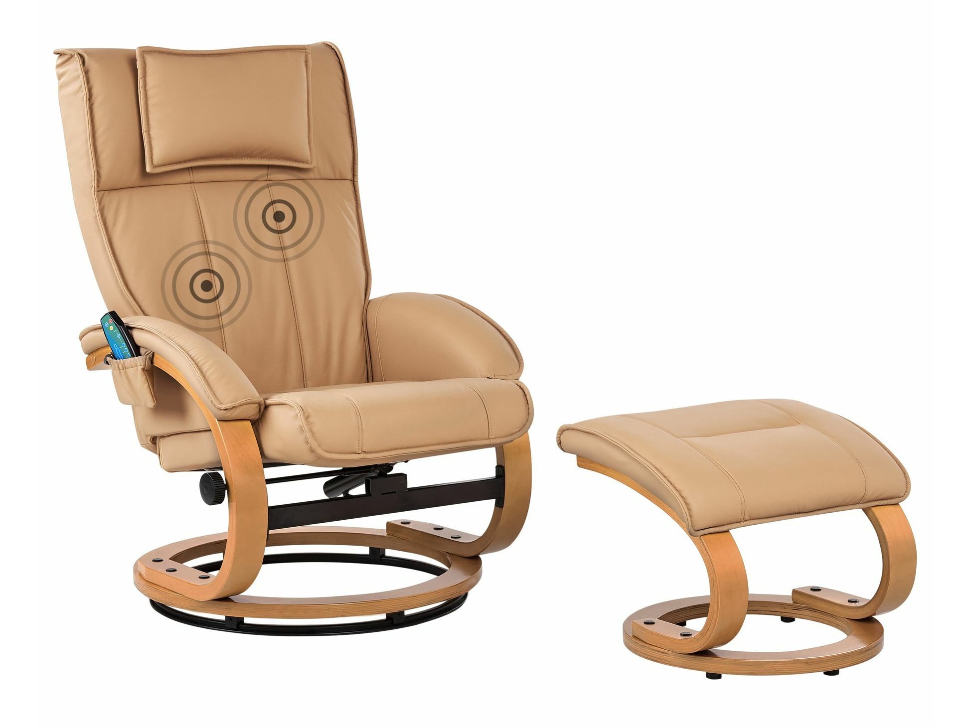 Fotelj Berwyn 2736 (Svetlo rjava)