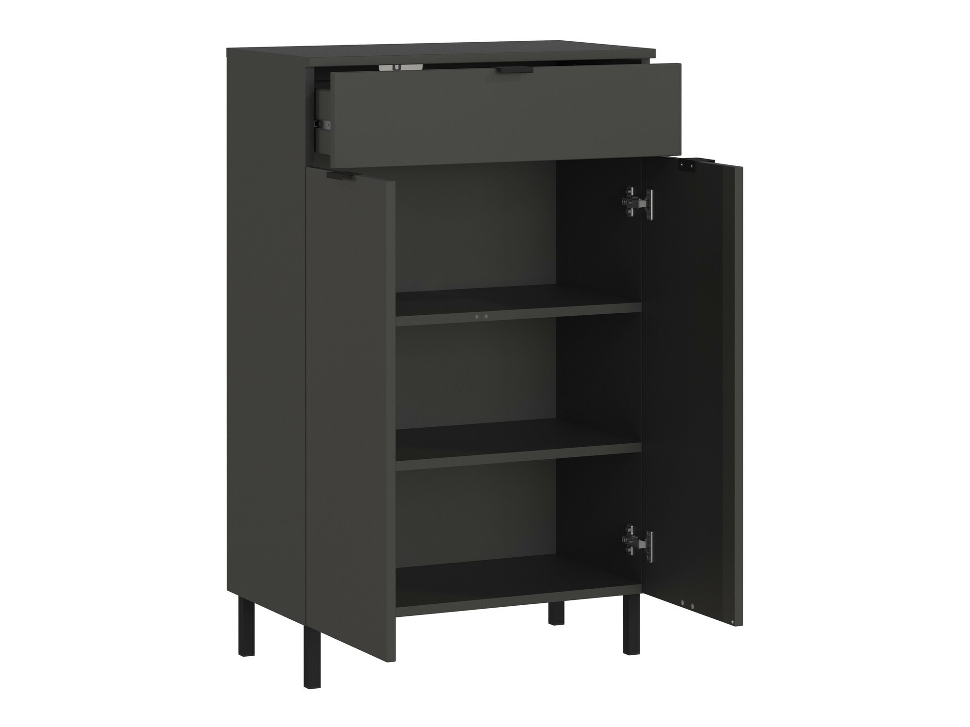 Prostostoječa Kopalniška omarica Felfere 101 (Antracit)