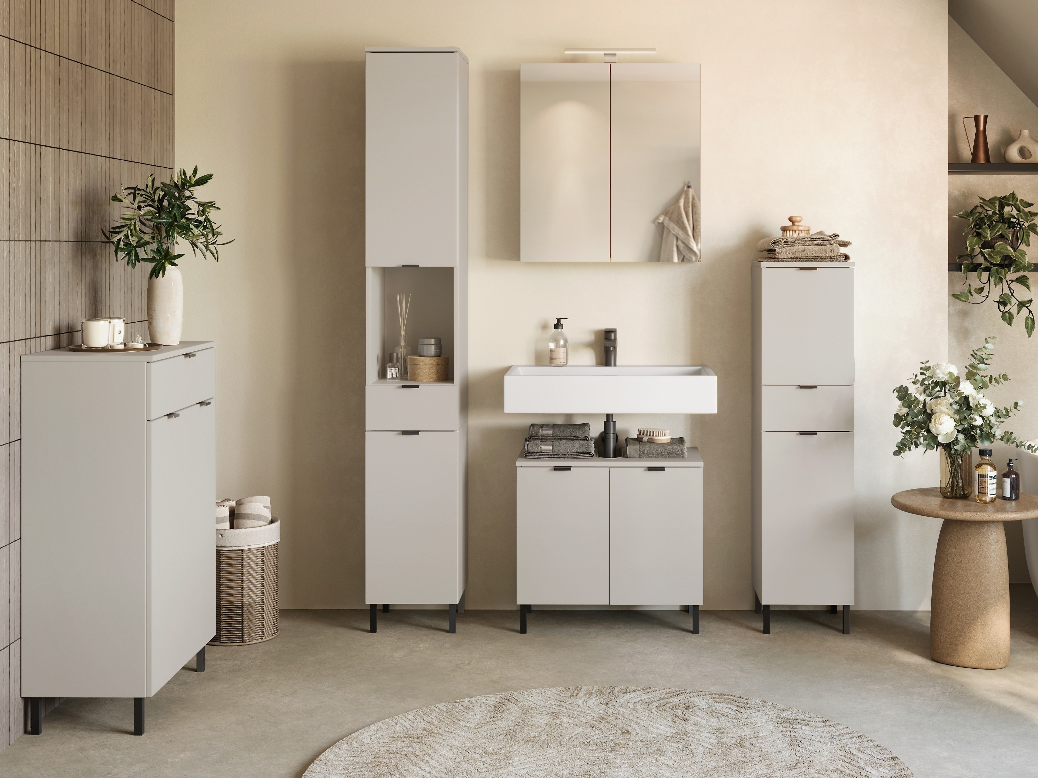 Prostostoječa Kopalniška omarica Felfere 101 (Kašmir)