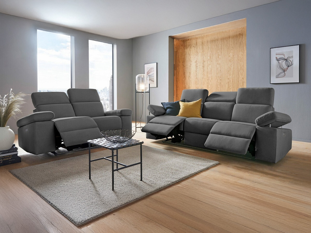 Komplet oblazinjenega pohištva Denton 725 (Antracit)