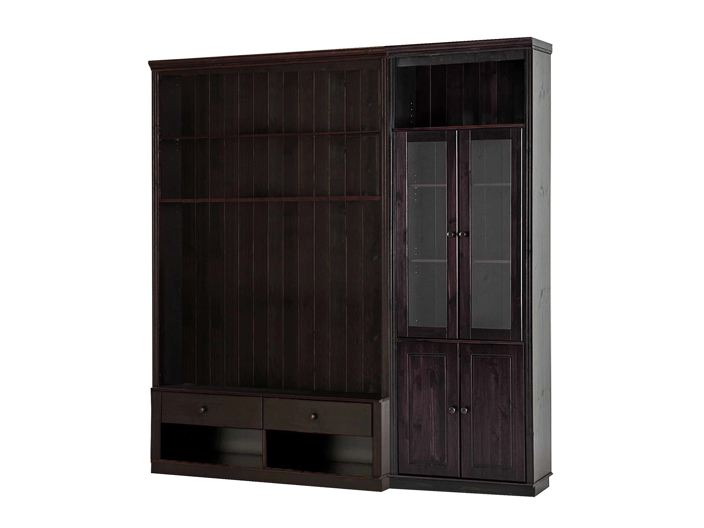 Komplet za dnevno sobo Saltoro 124 (Temno rjava)