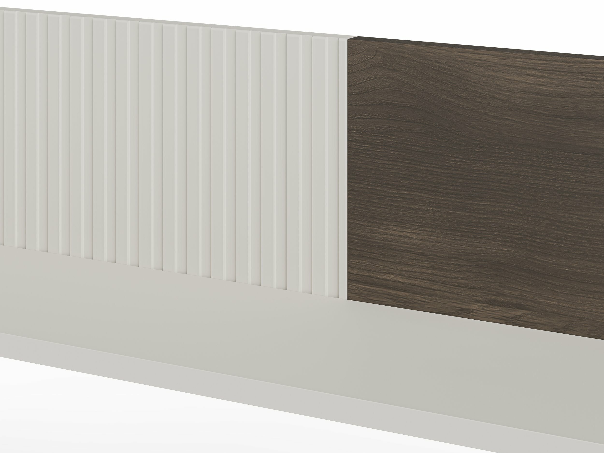 Stenska polica Luelia 122 (Wotan hrast + Kašmir)