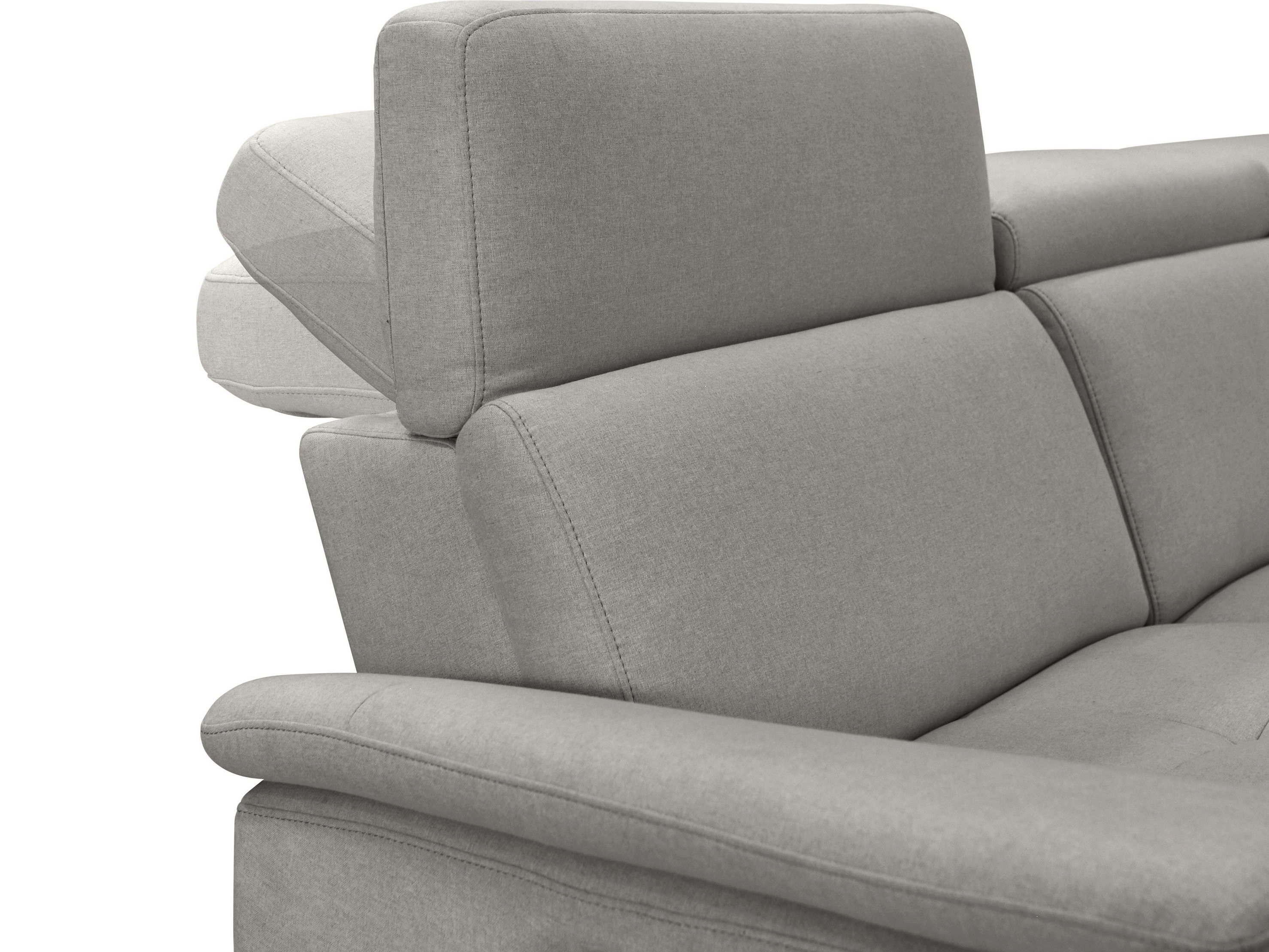 Kavč s počivalnikom Denton 1485 (Svetlo siva)