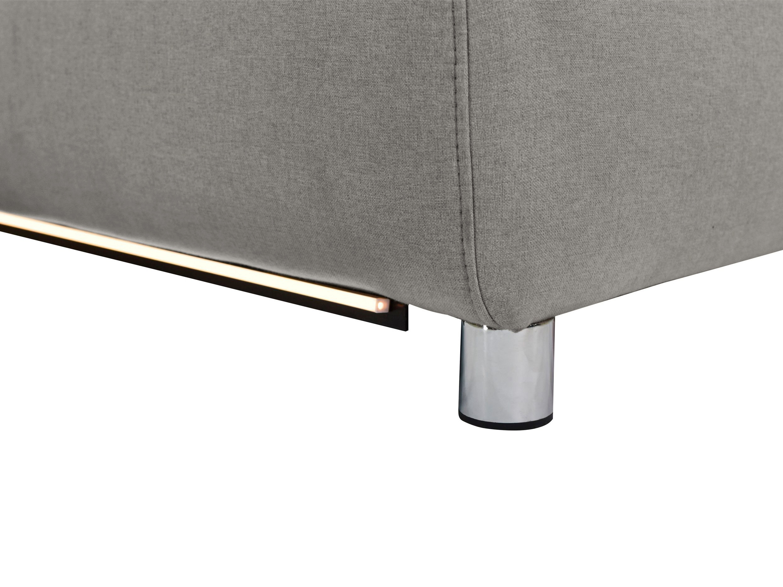 Kavč s počivalnikom Denton 1485 (Svetlo siva)