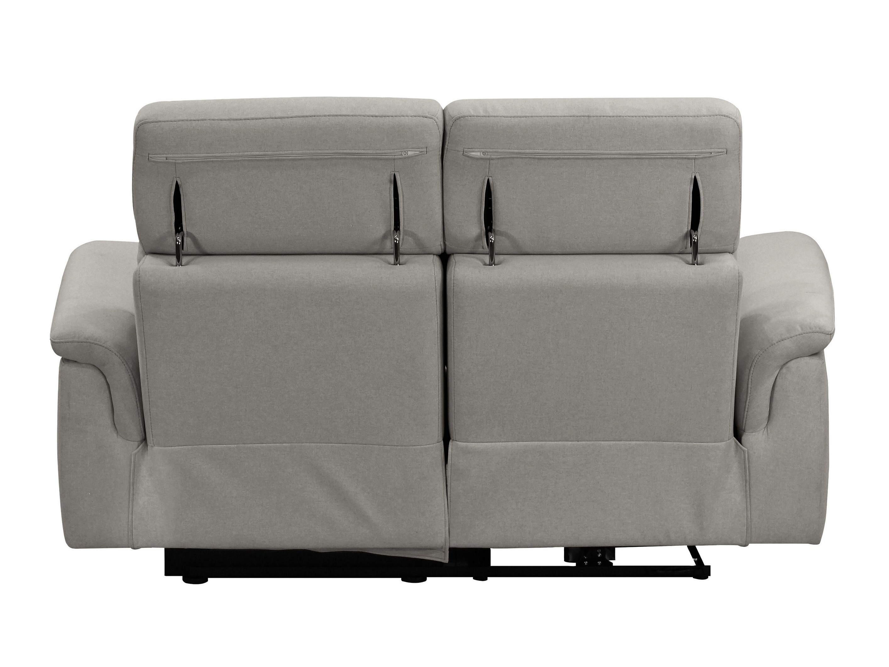 Kavč s počivalnikom Denton 1485 (Svetlo siva)