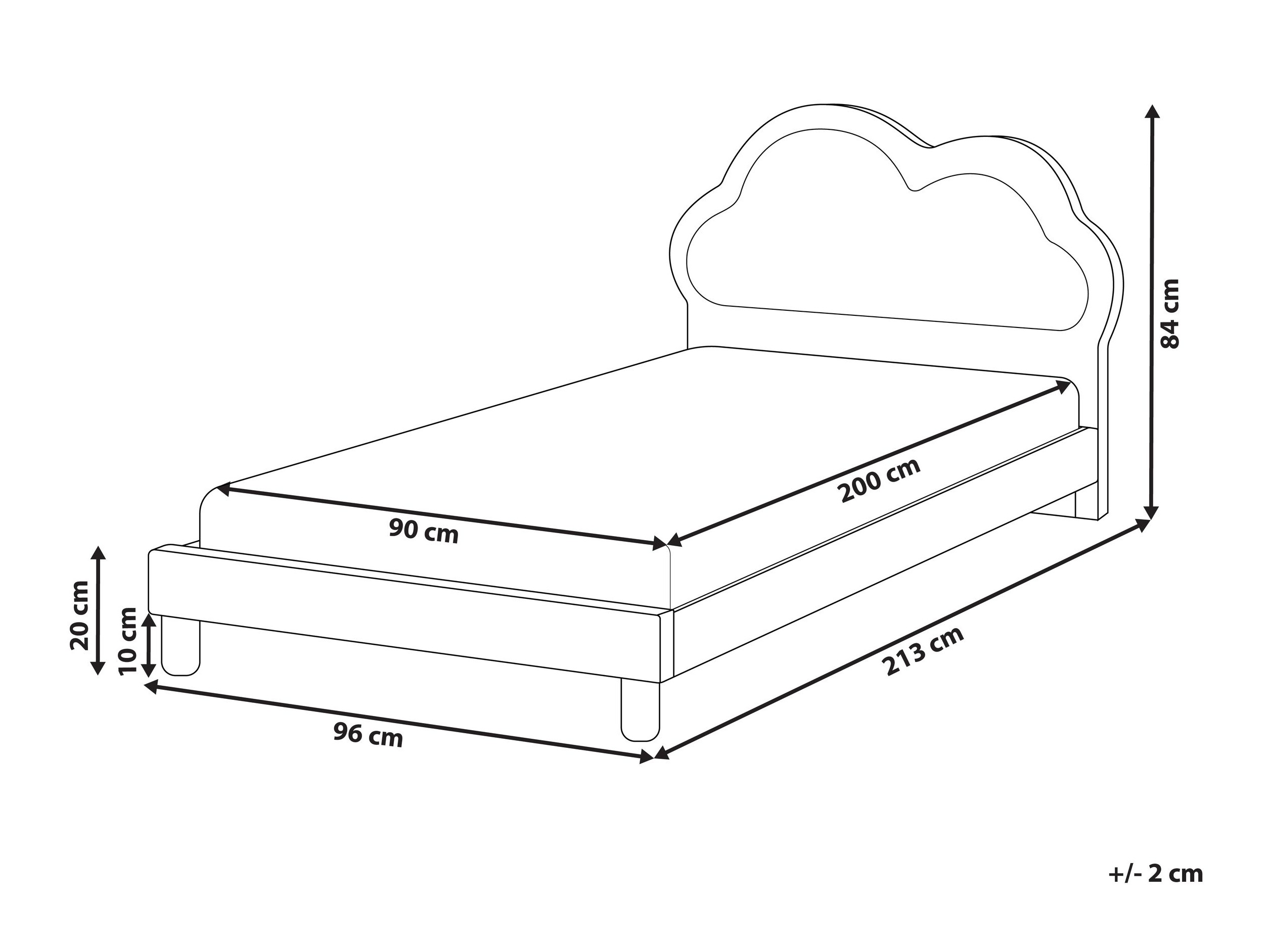 Postelja Berwyn 2745