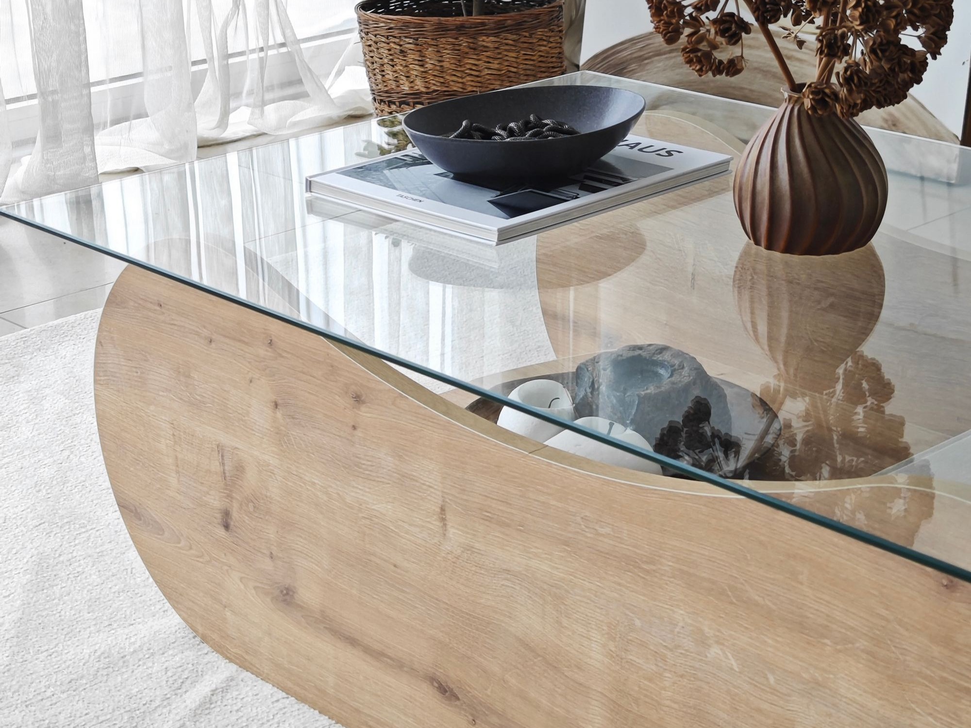 Klubska mizica Kailua 2632 (Hrast)