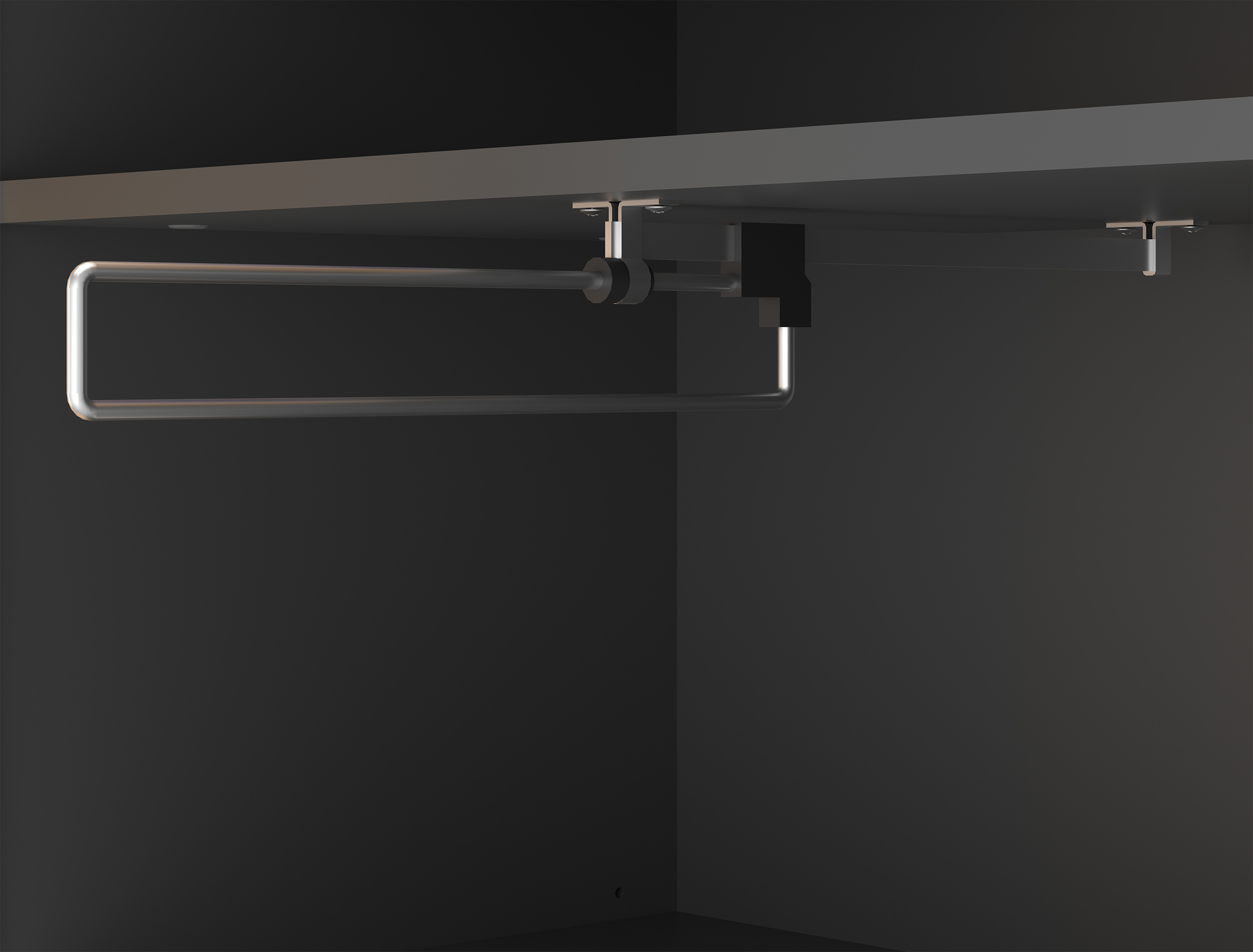 Garderobna omara Venlori 118 (Artisan hrast + Antracit)