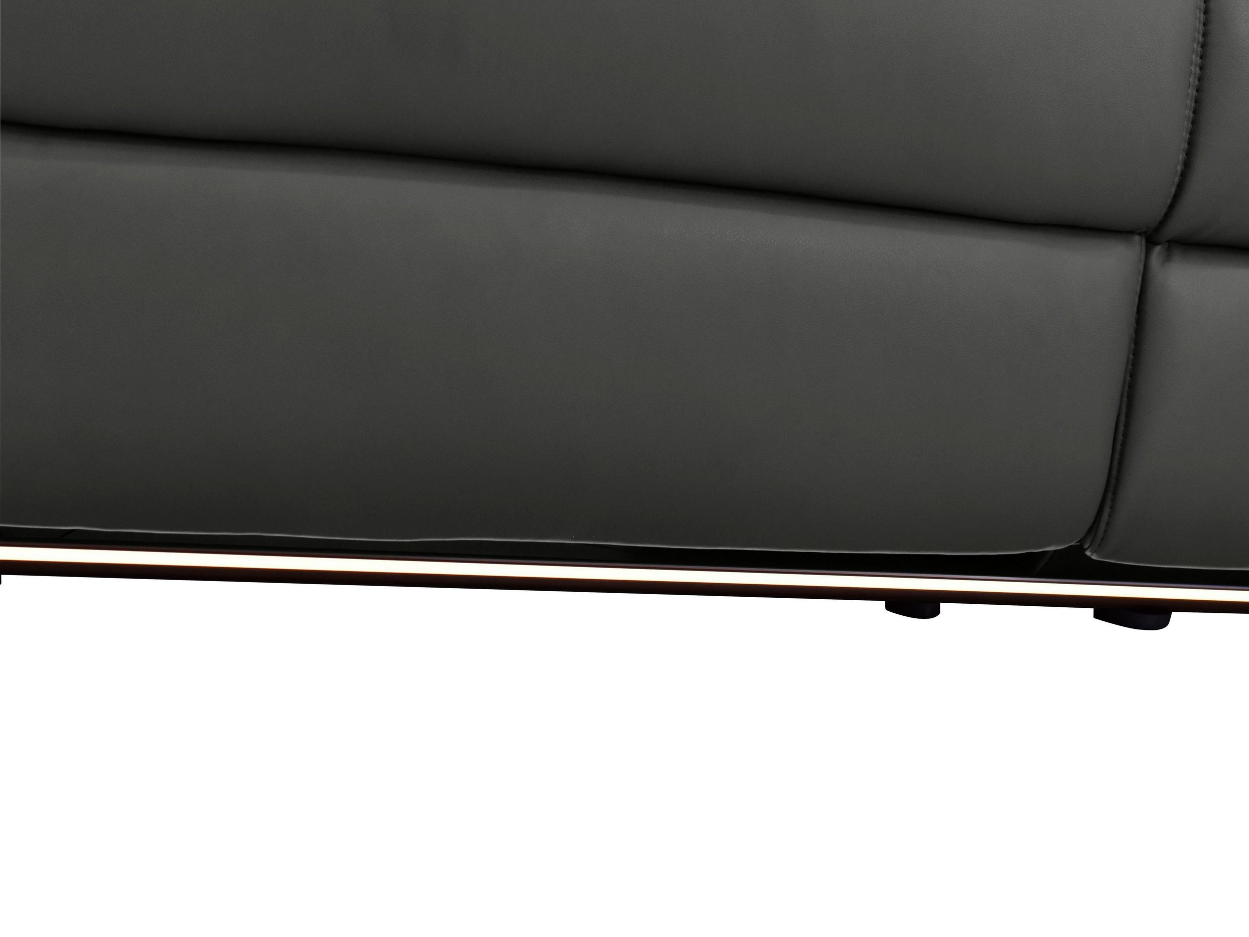 Kotna garnitura s počivalnikom Denton 1488 (Črna)