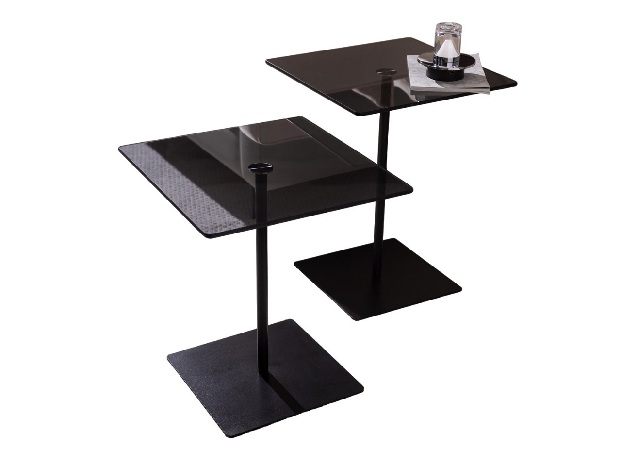 Komplet stranskih mizic Kailua 2639 (Črna)