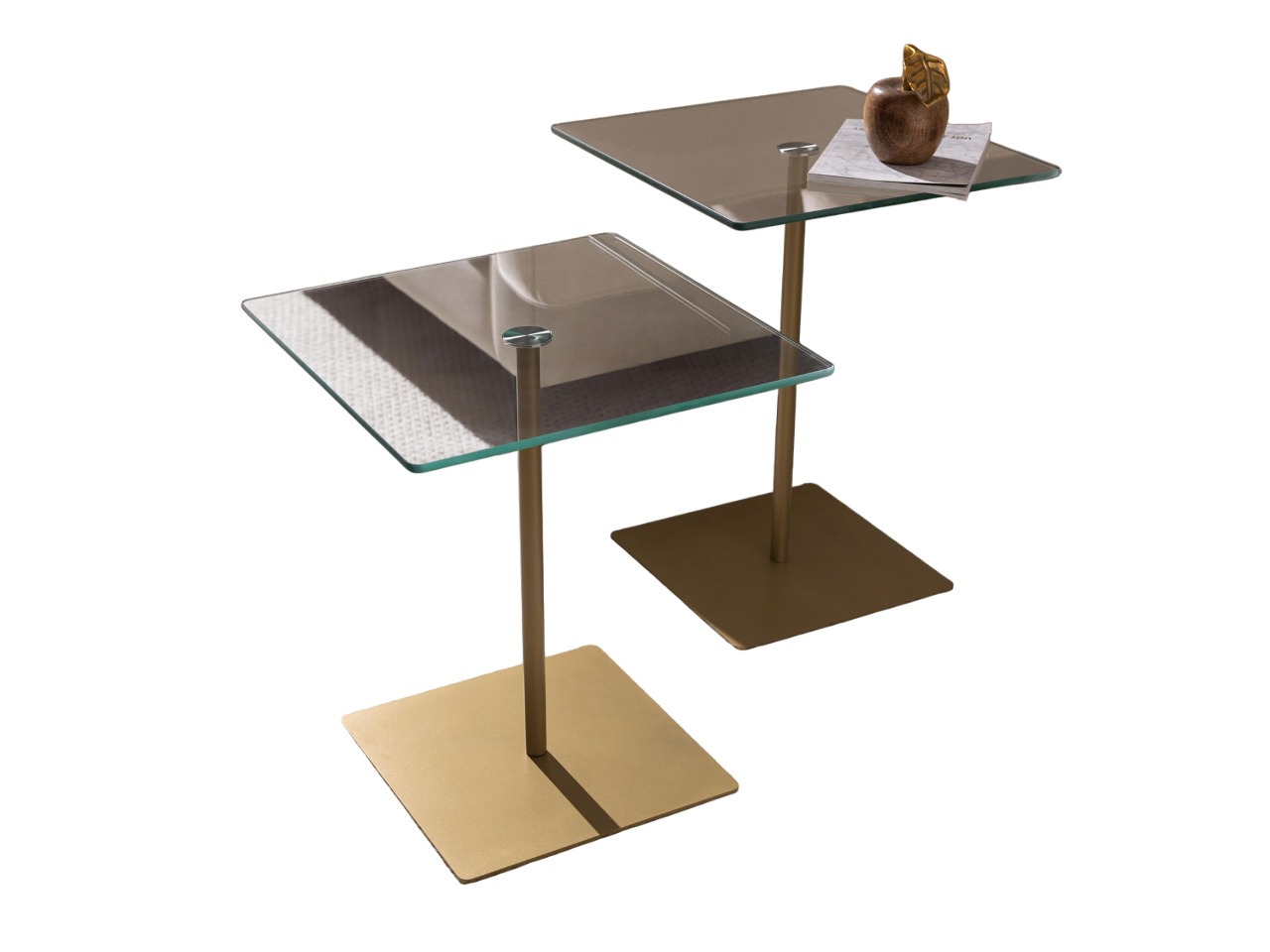 Komplet stranskih mizic Kailua 2639 (Zlata)