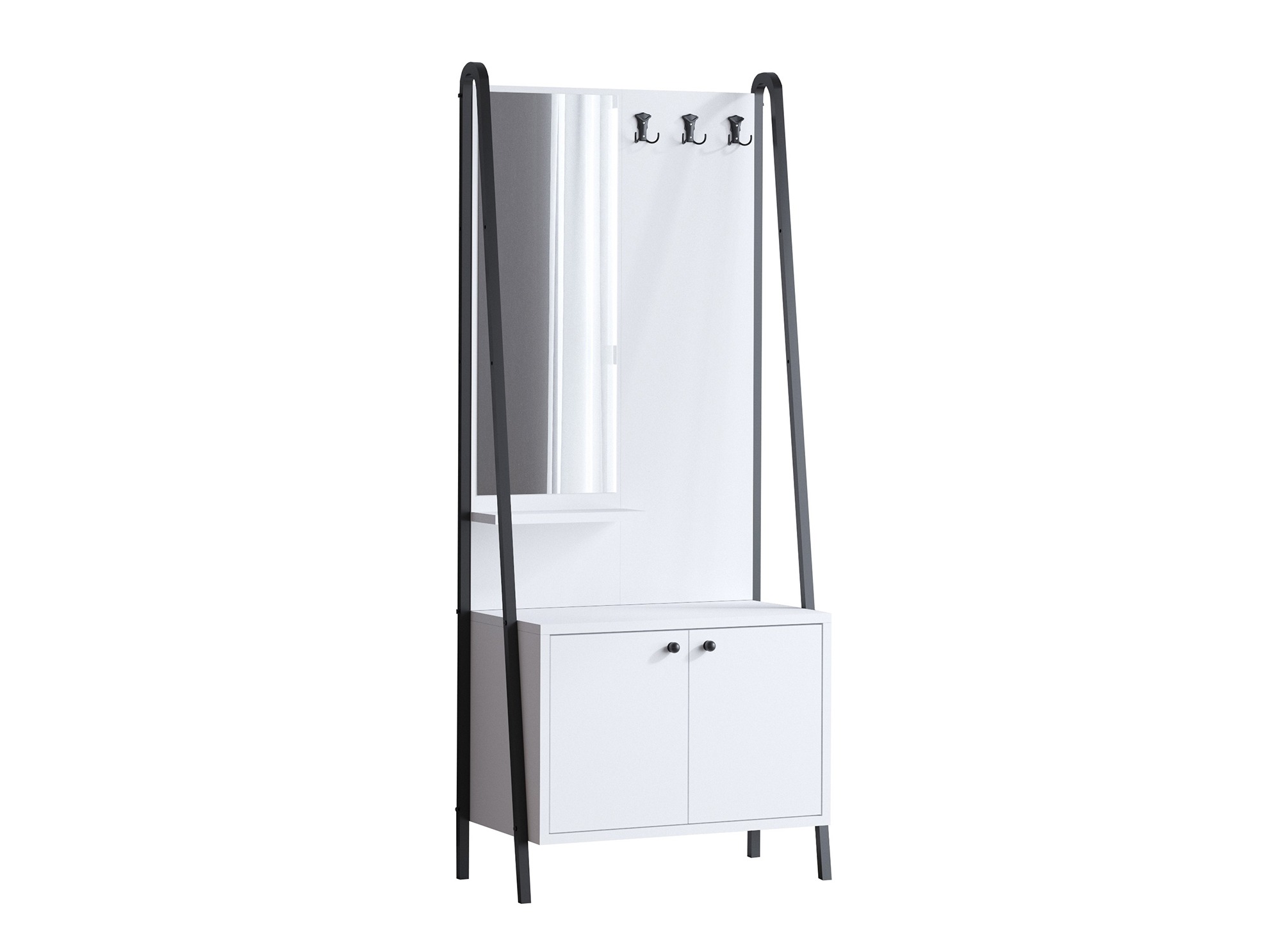 Komplet za predsobo Vestesu 143 (Bela)