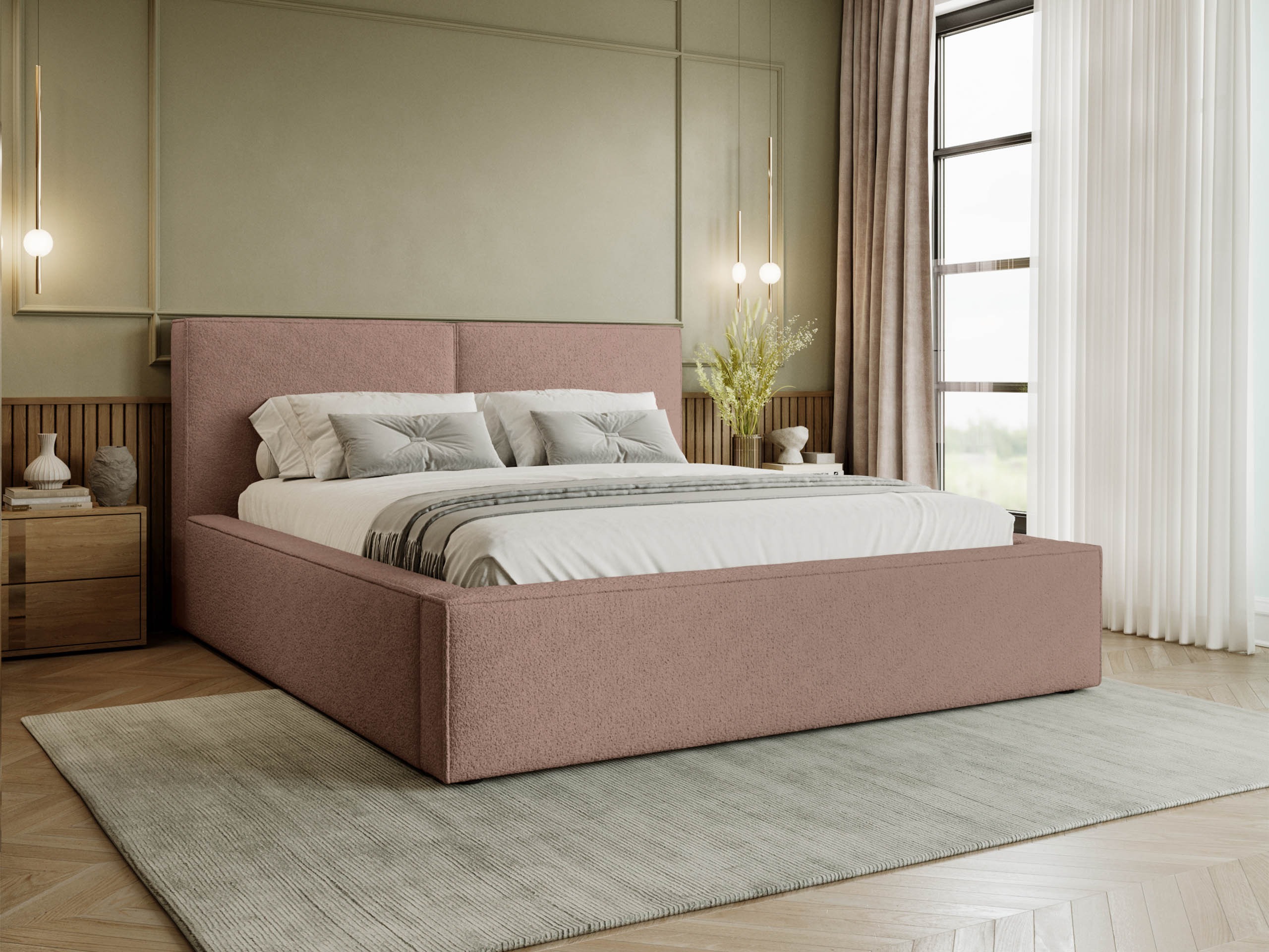 Postelja TrendyNest Pelagia (Coral 45)