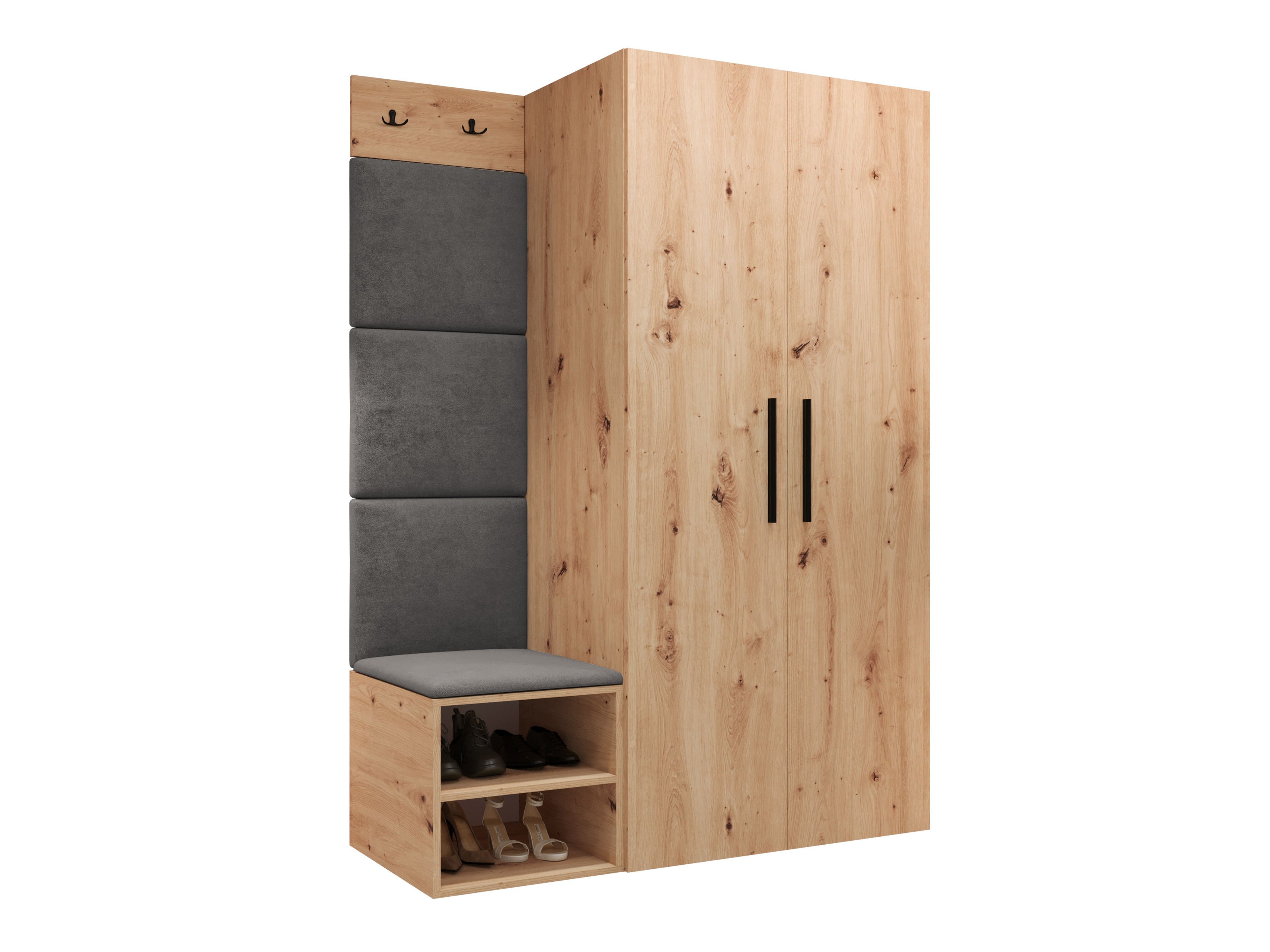 Komplet za predsobo Hartford 523 (Artisan hrast)