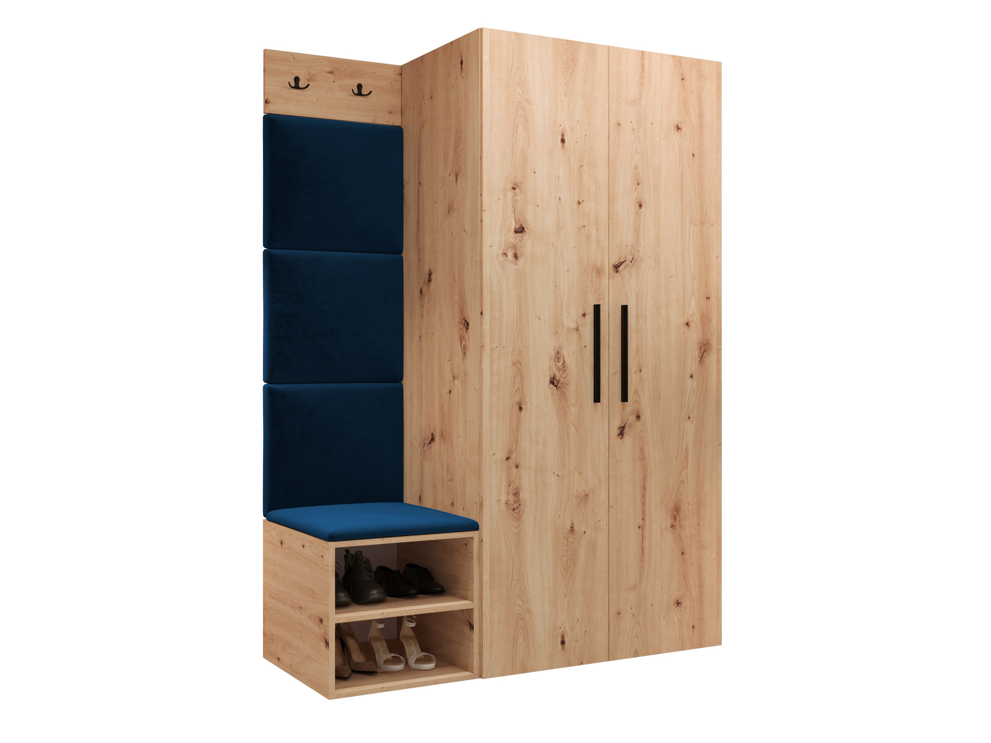 Komplet za predsobo Hartford 523 (Artisan hrast)