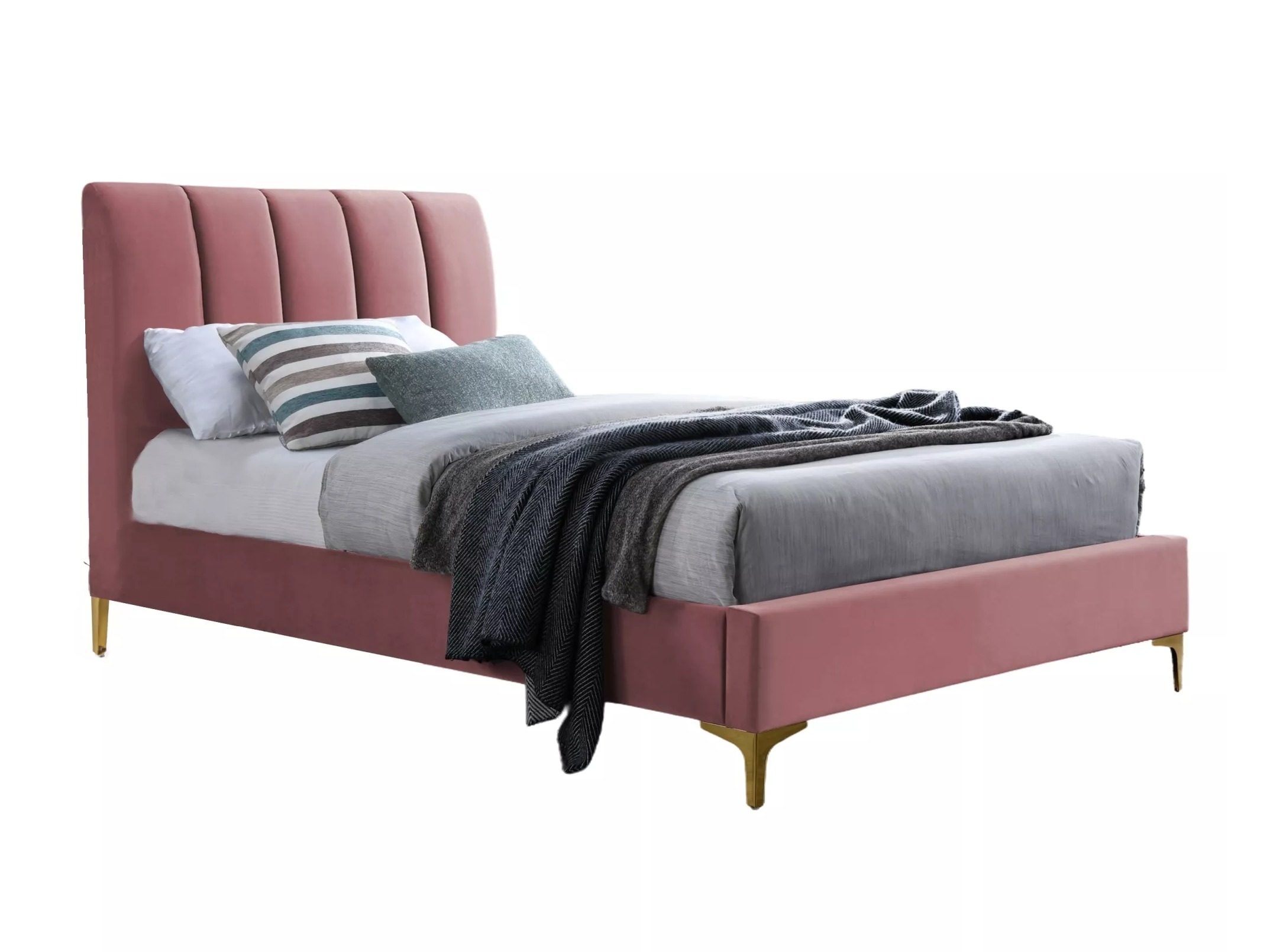 Postelja Detroit 808 (Roza)