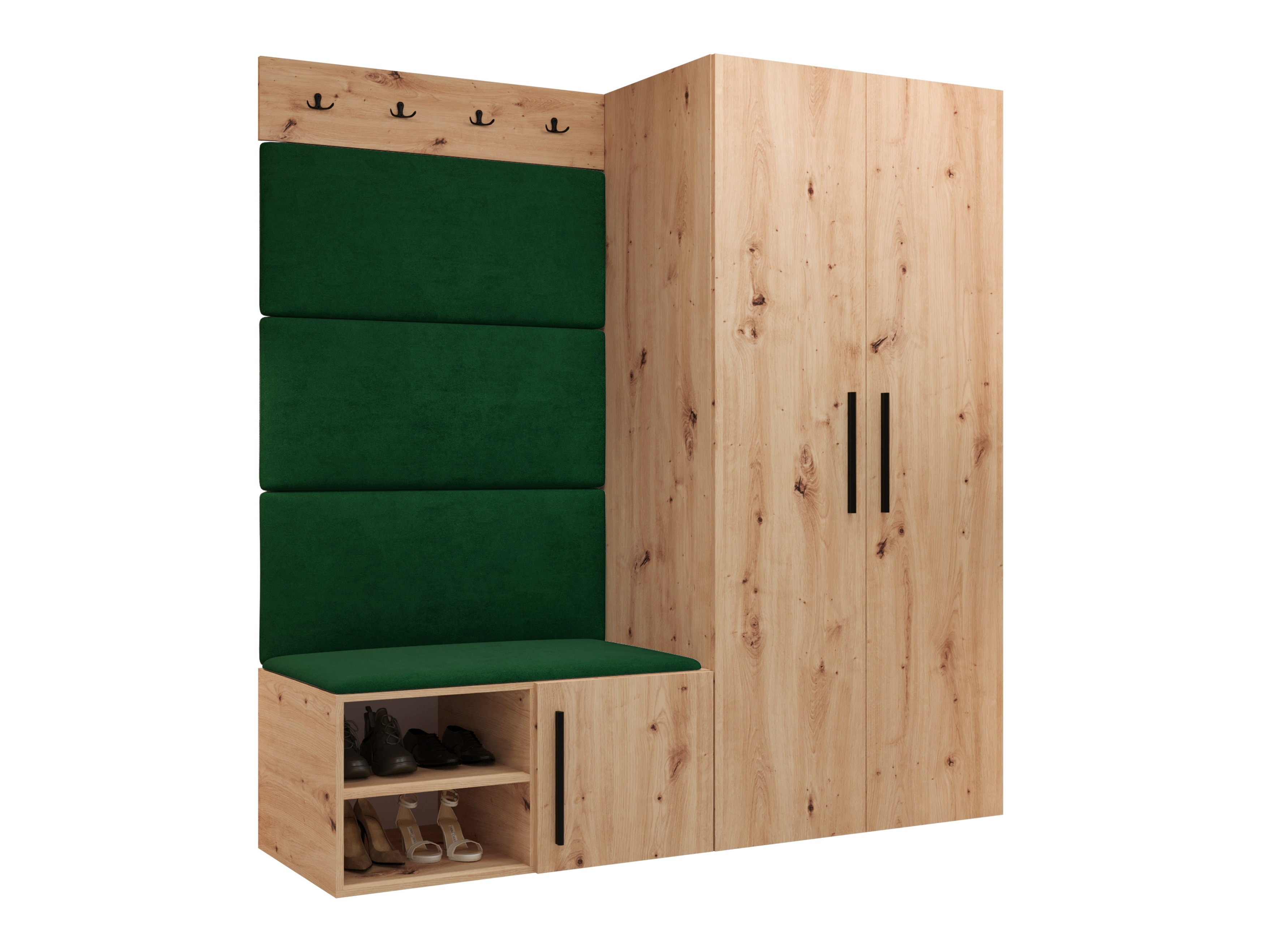 Komplet za predsobo Hartford 526 (Artisan hrast)