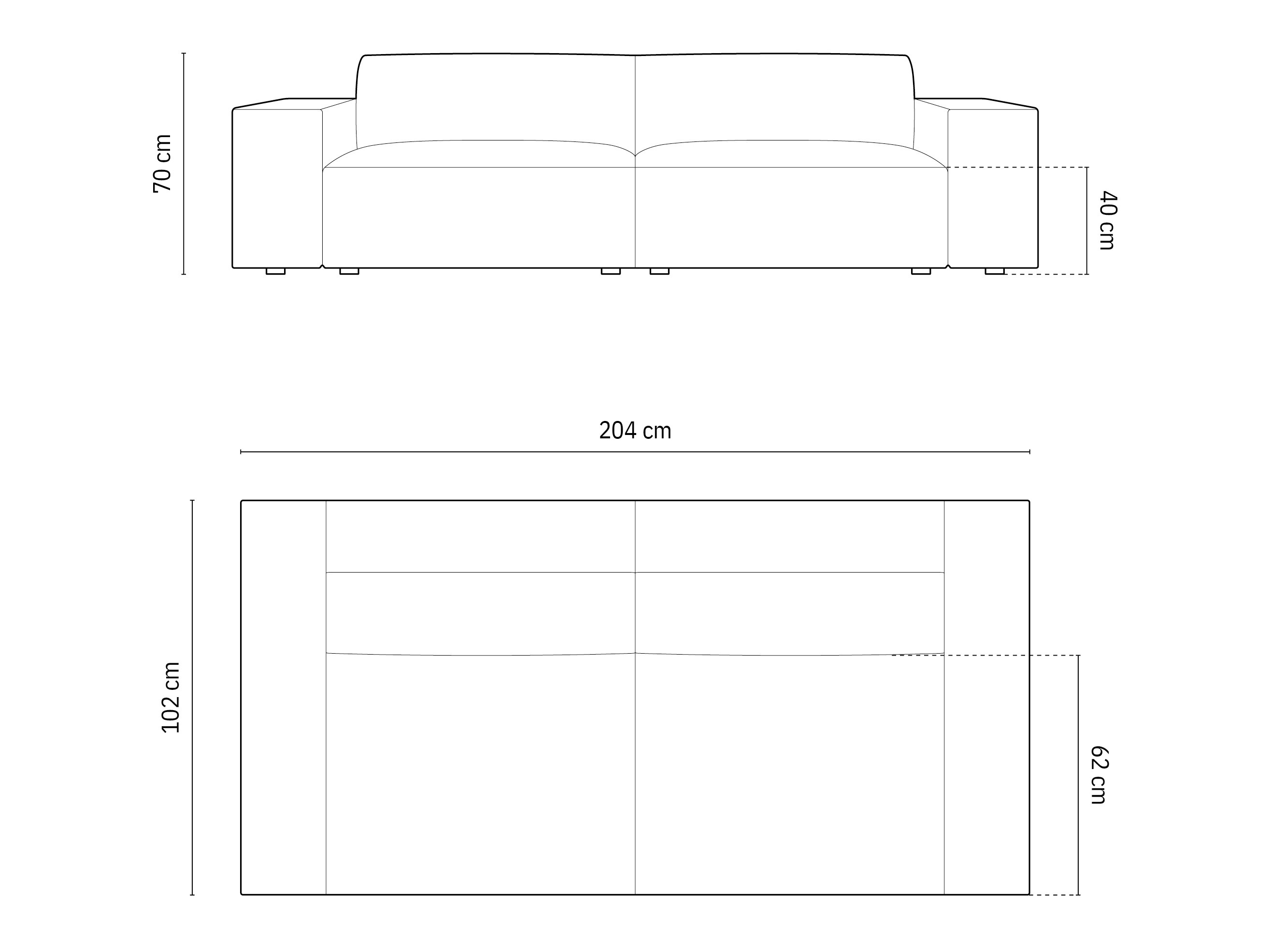Kavč Lomcalu 107 (Bluvel 77)