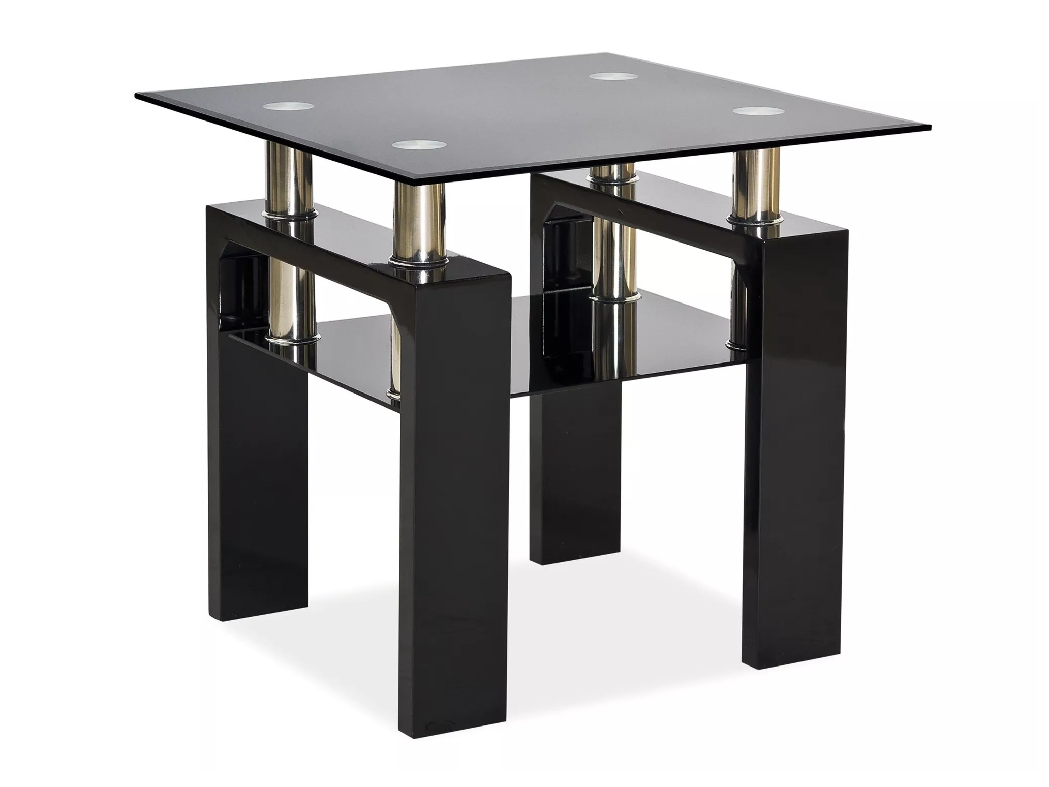 Klubska mizica Detroit 672 (Črna)