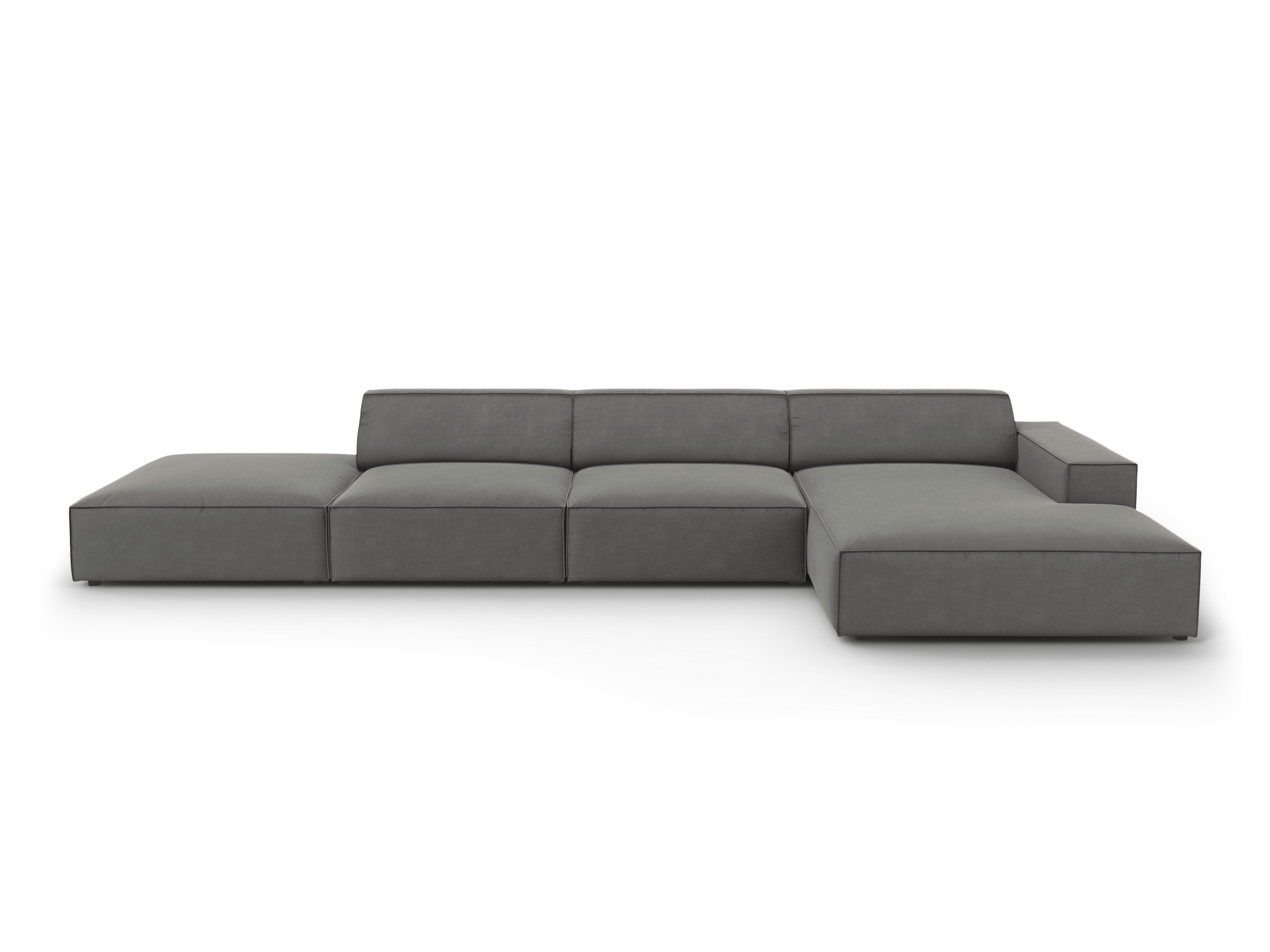 Modularna kotna sedežna garnitura Lomcalu 109 (Bluvel 13)