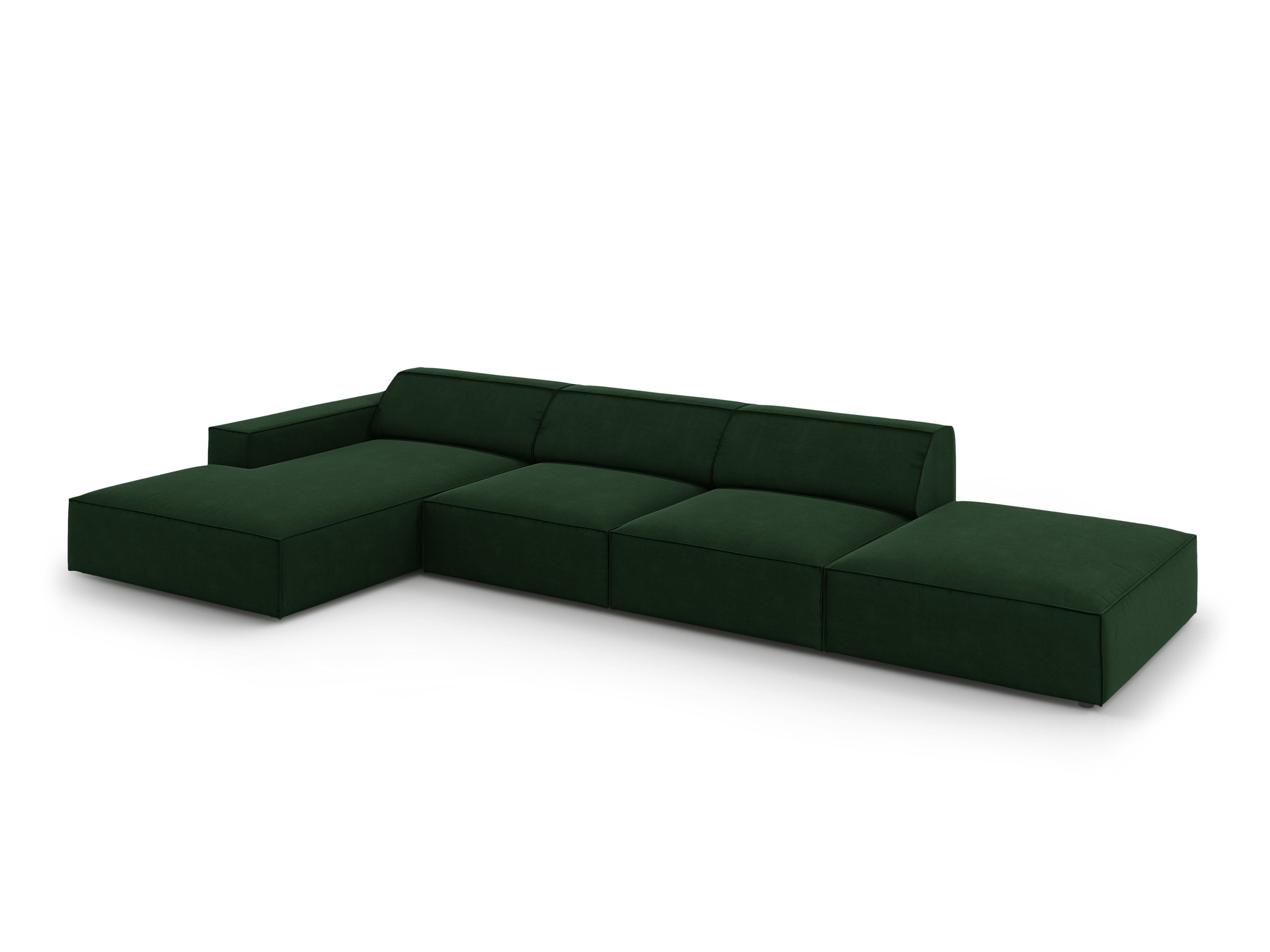Modularna kotna sedežna garnitura Lomcalu 109 (Bluvel 78)