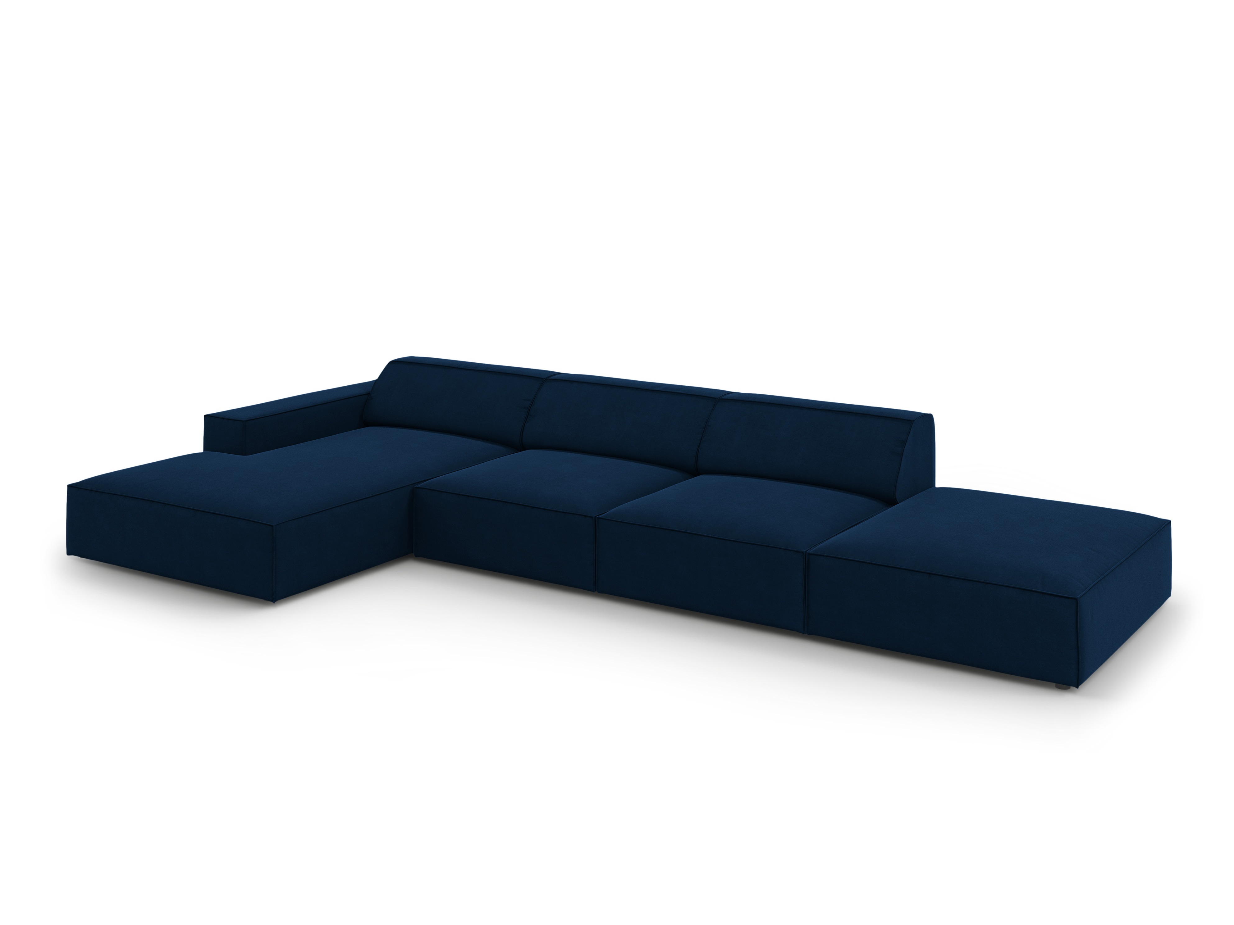 Modularna kotna sedežna garnitura Lomcalu 109 (Bluvel 86)