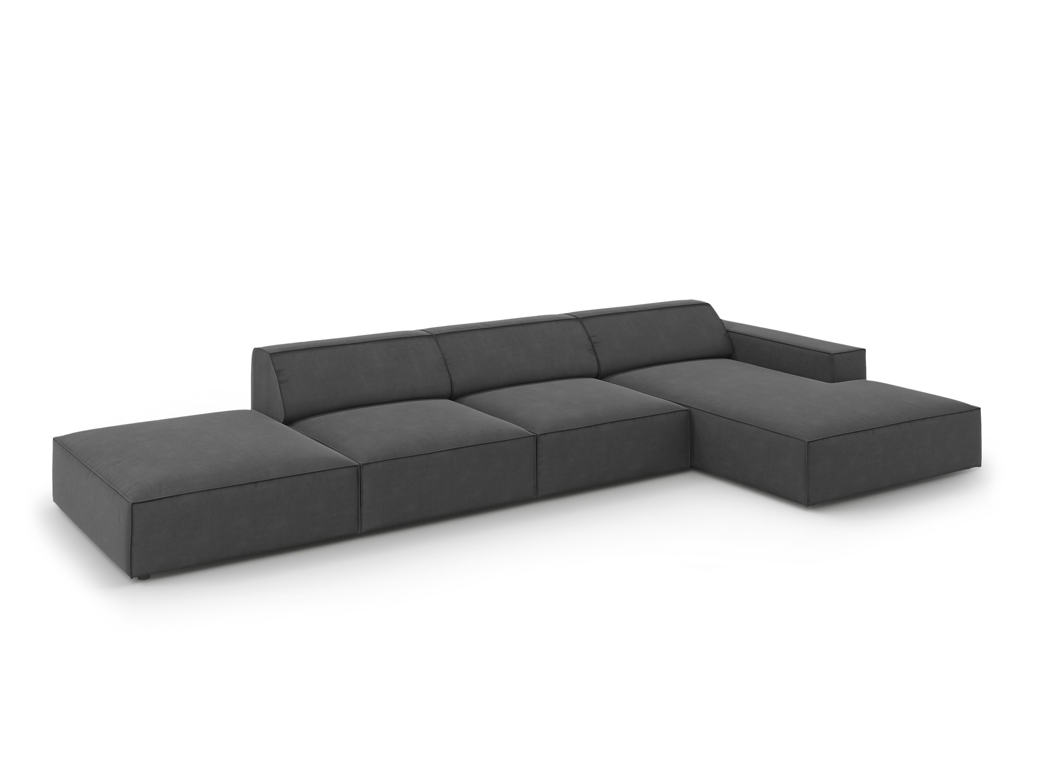 Modularna kotna sedežna garnitura Lomcalu 109 (Bluvel 14)