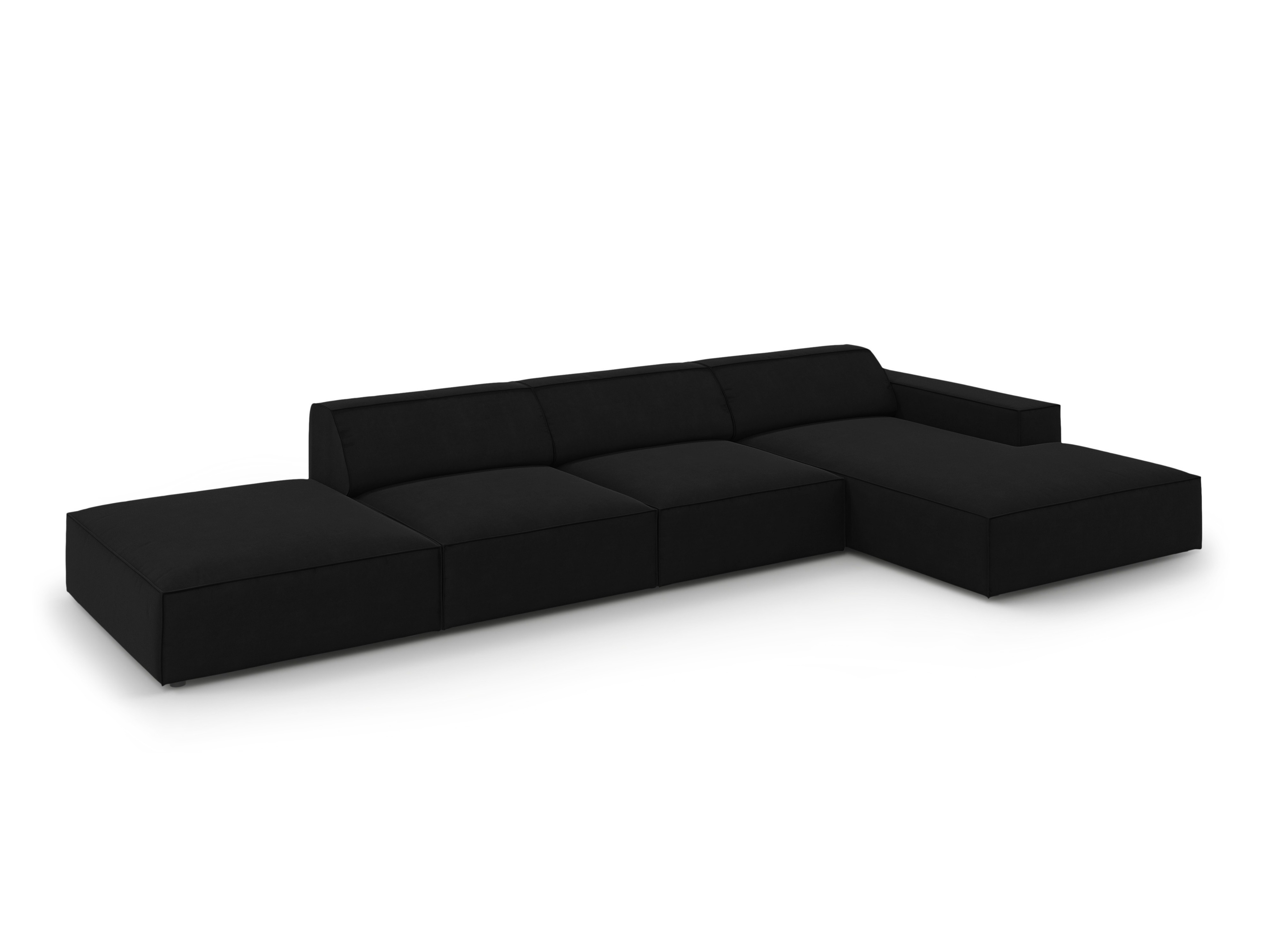 Modularna kotna sedežna garnitura Lomcalu 109 (Bluvel 19)