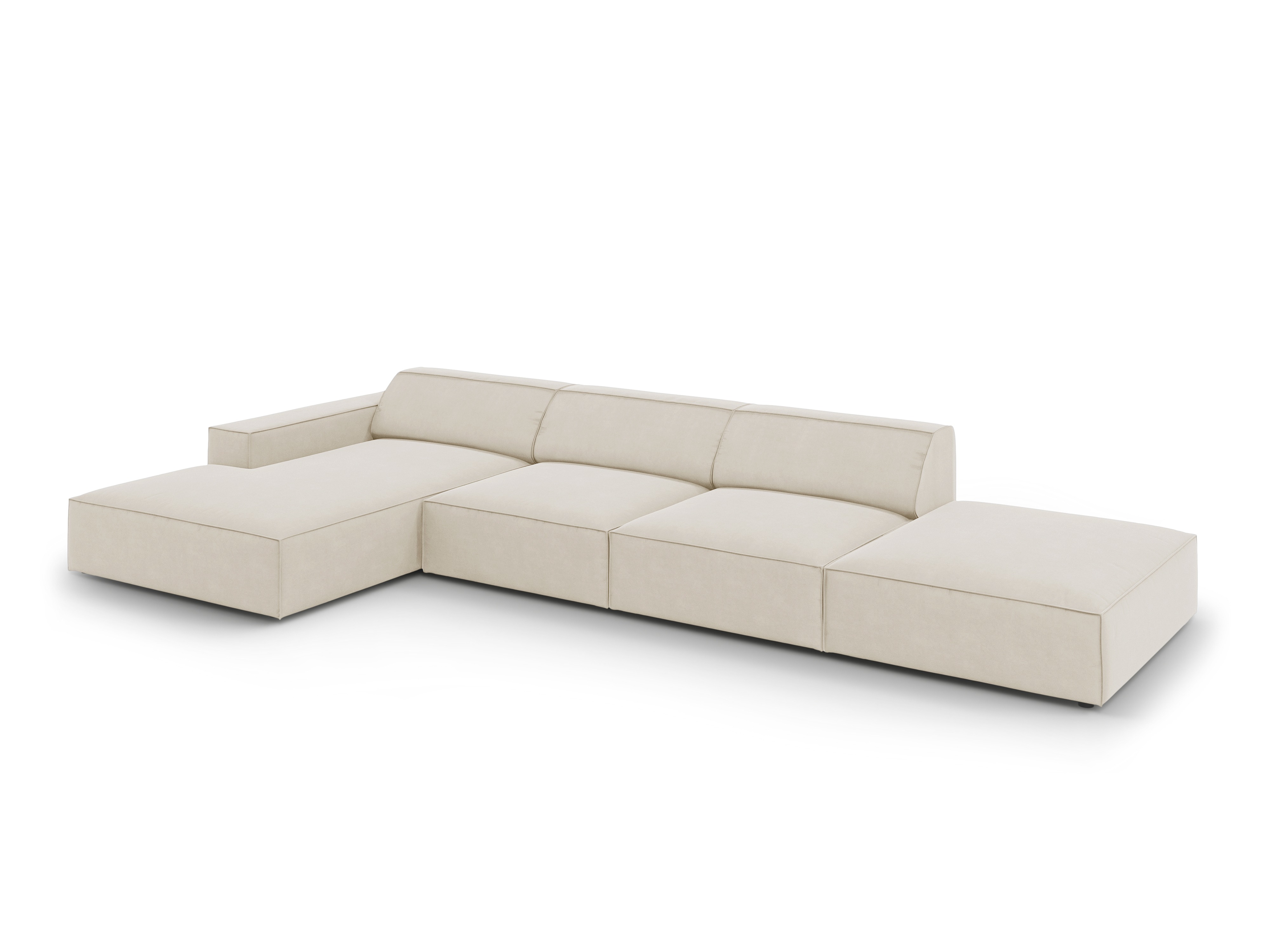 Modularna kotna sedežna garnitura Lomcalu 109 (Bluvel 30)