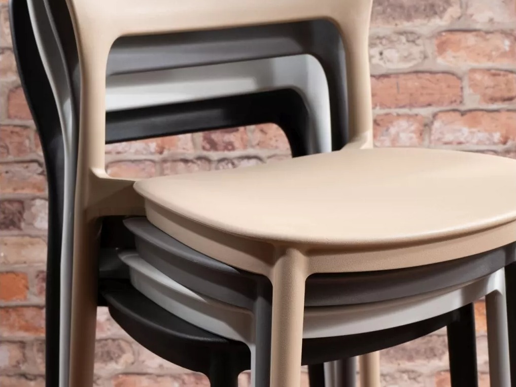 Stol Detroit 851 (Svetlo siva)