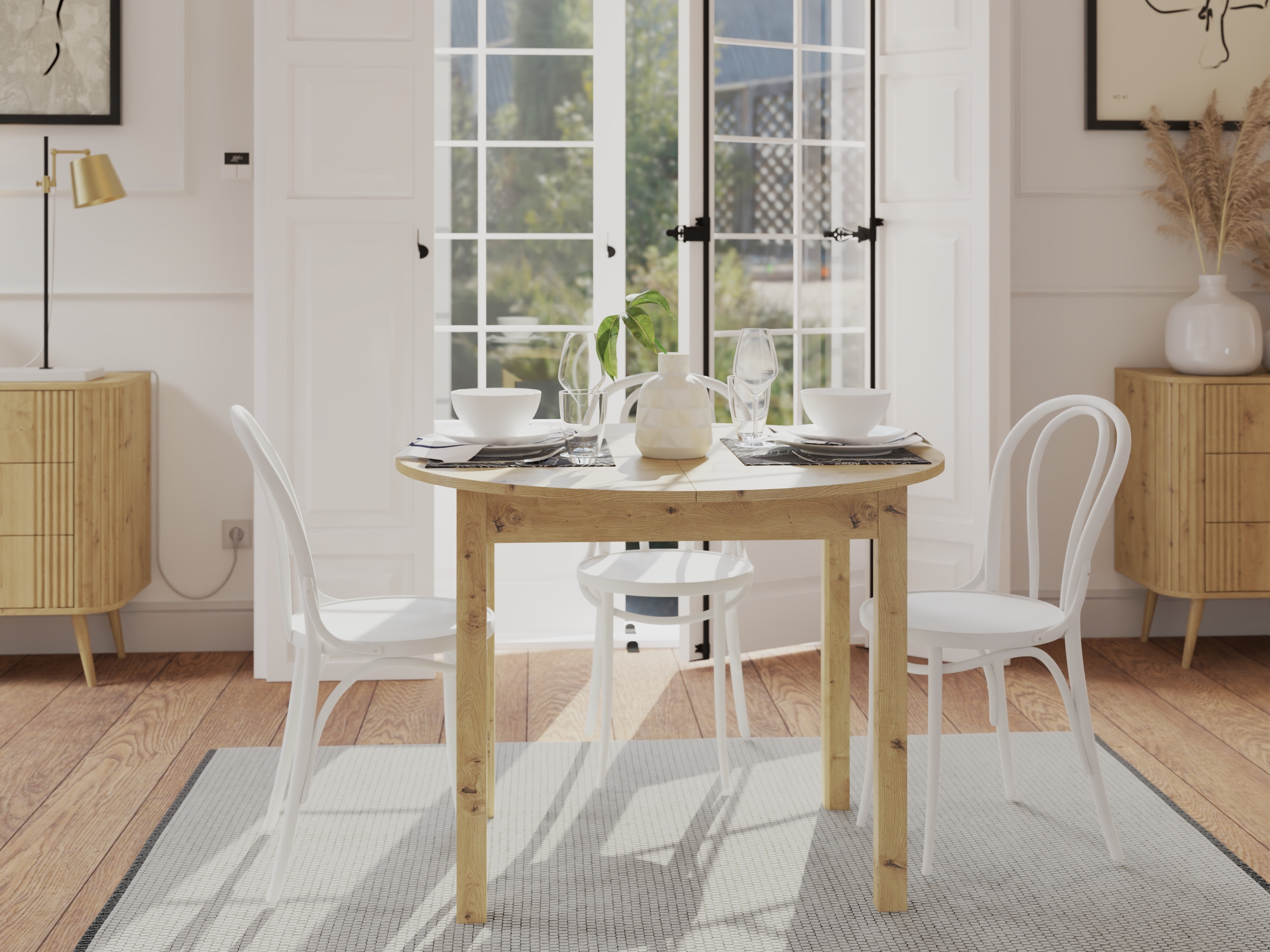 Miza Bristol 226 (Artisan hrast)