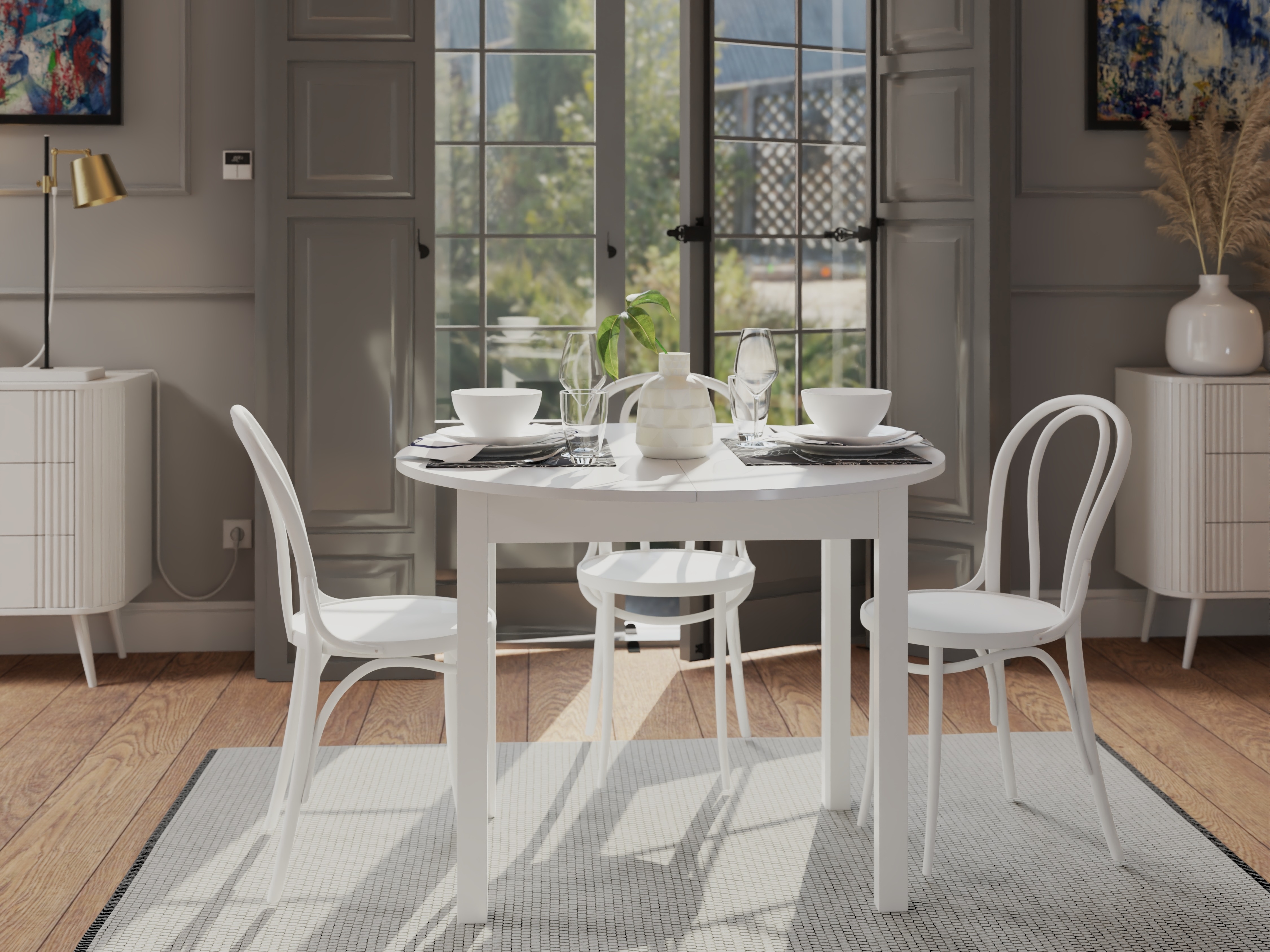 Miza Bristol 226 (Bela)