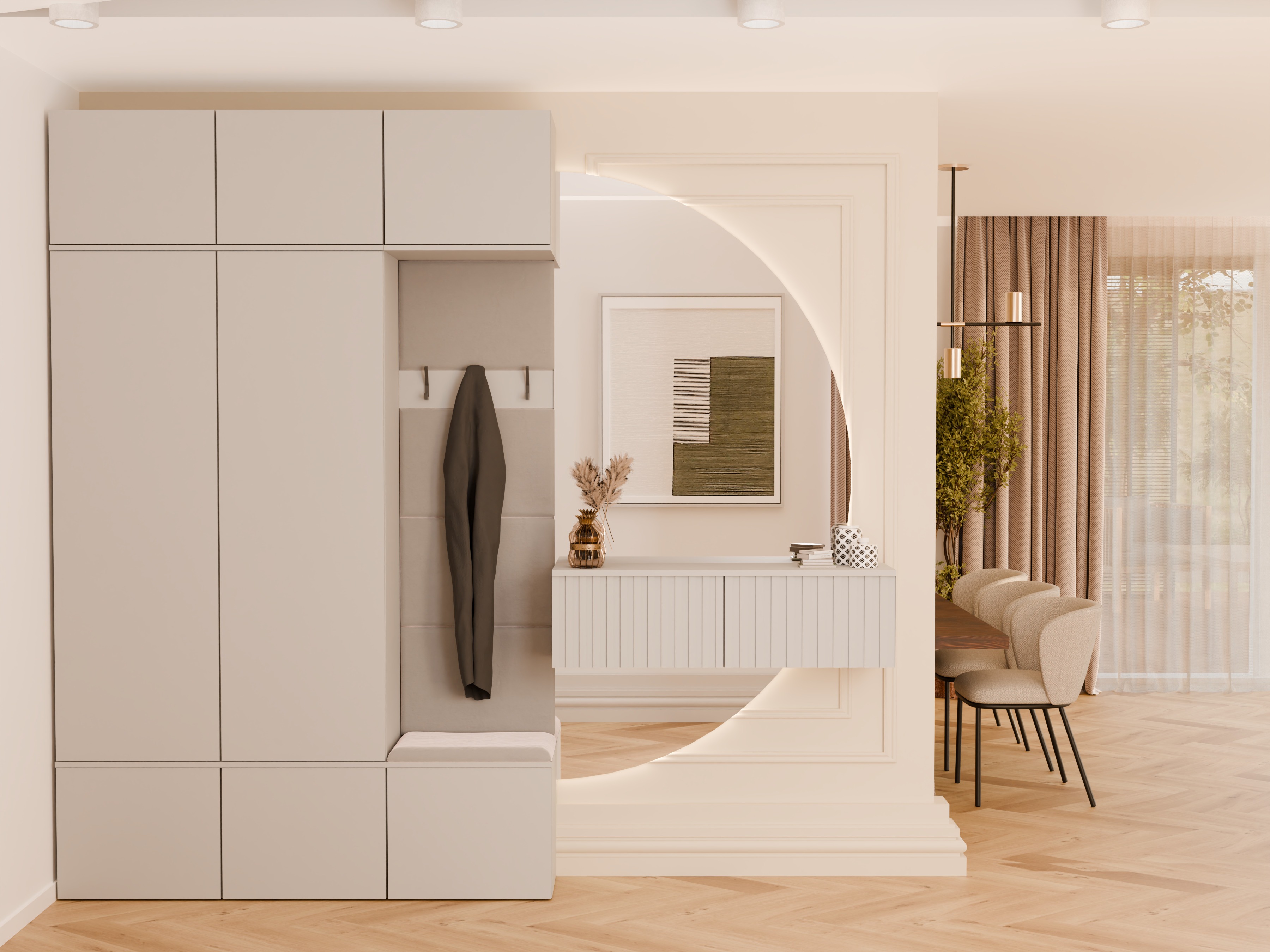 Komplet za predsobo Mandeville 301