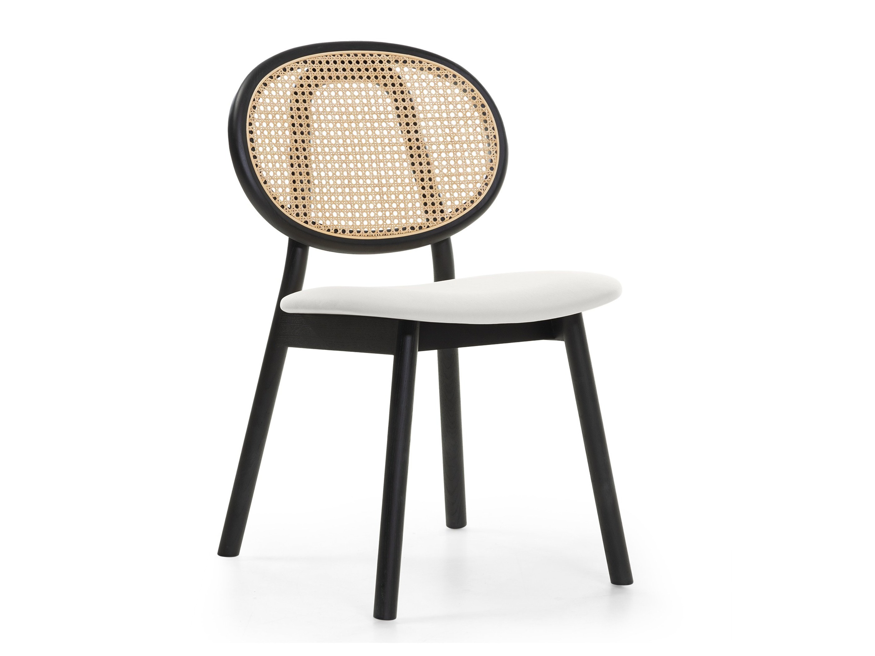 Stol Burleson 347 (Črna + Bela)