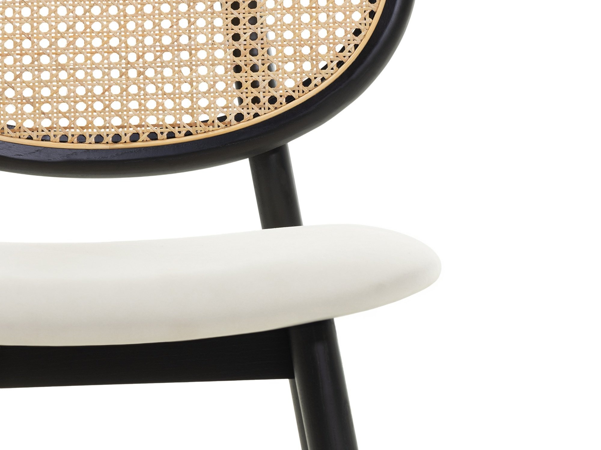 Stol Burleson 347 (Črna + Bela)