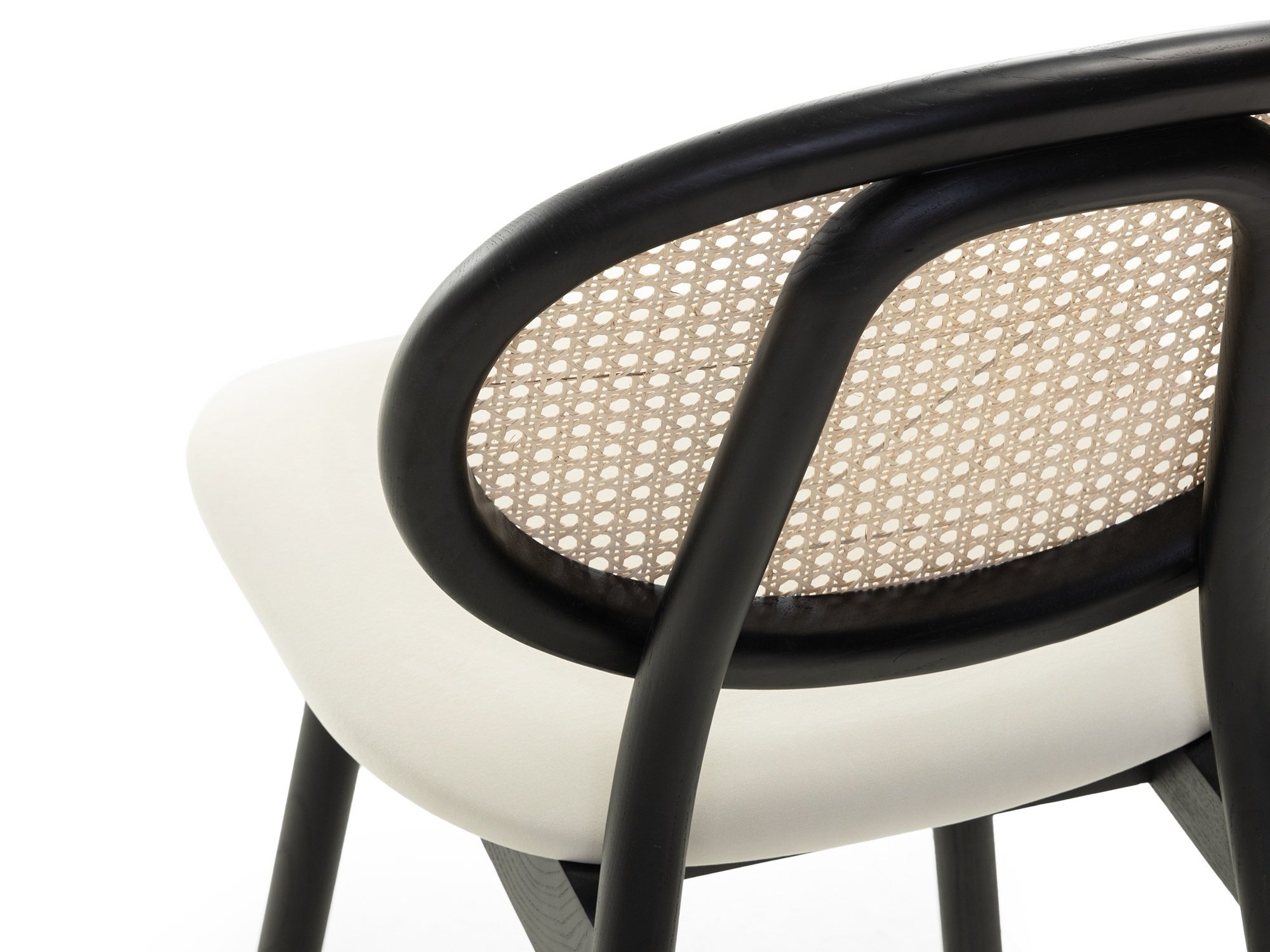 Stol Burleson 347 (Črna + Bela)