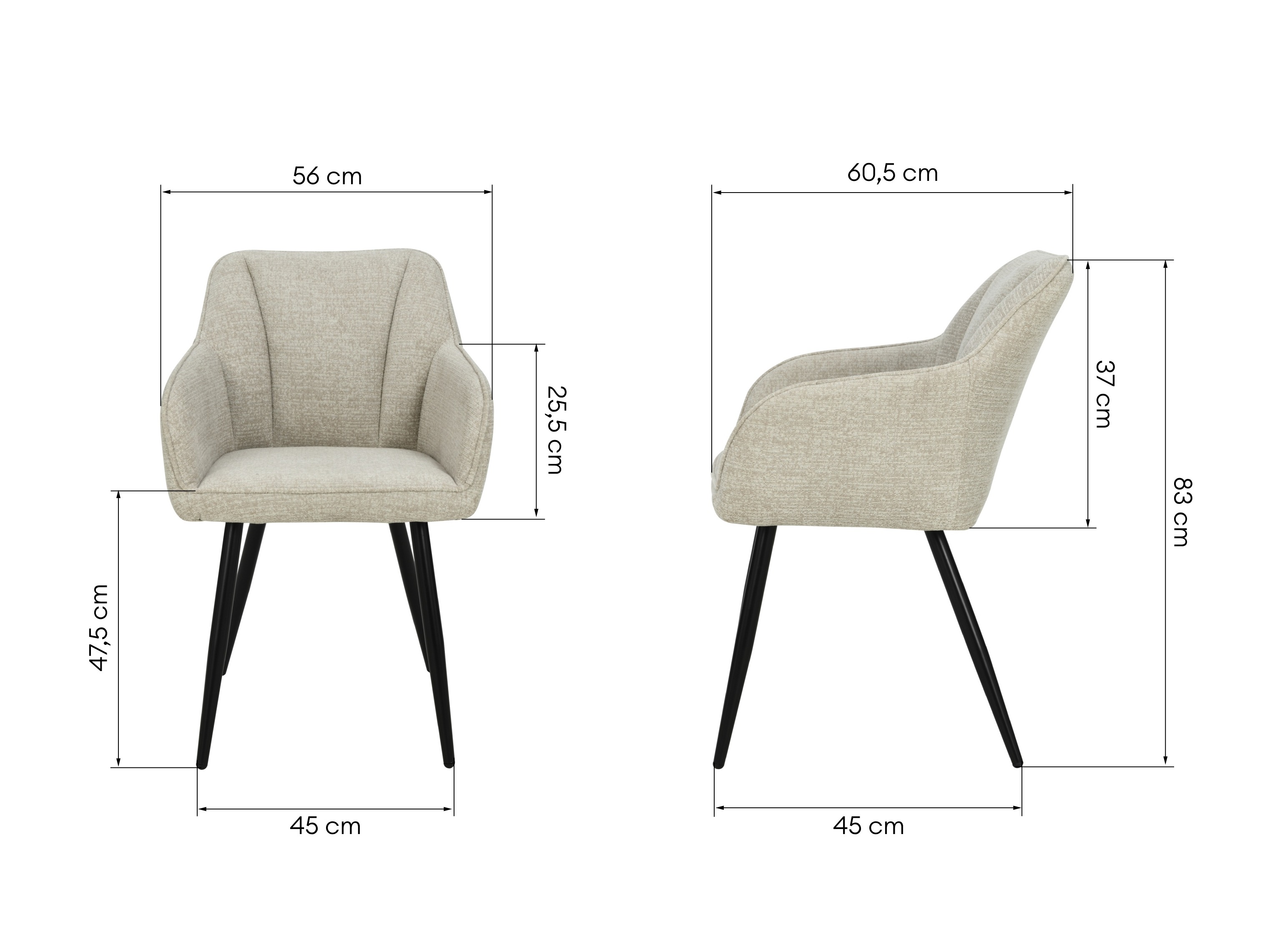 Stol Burleson 441 (Bež)