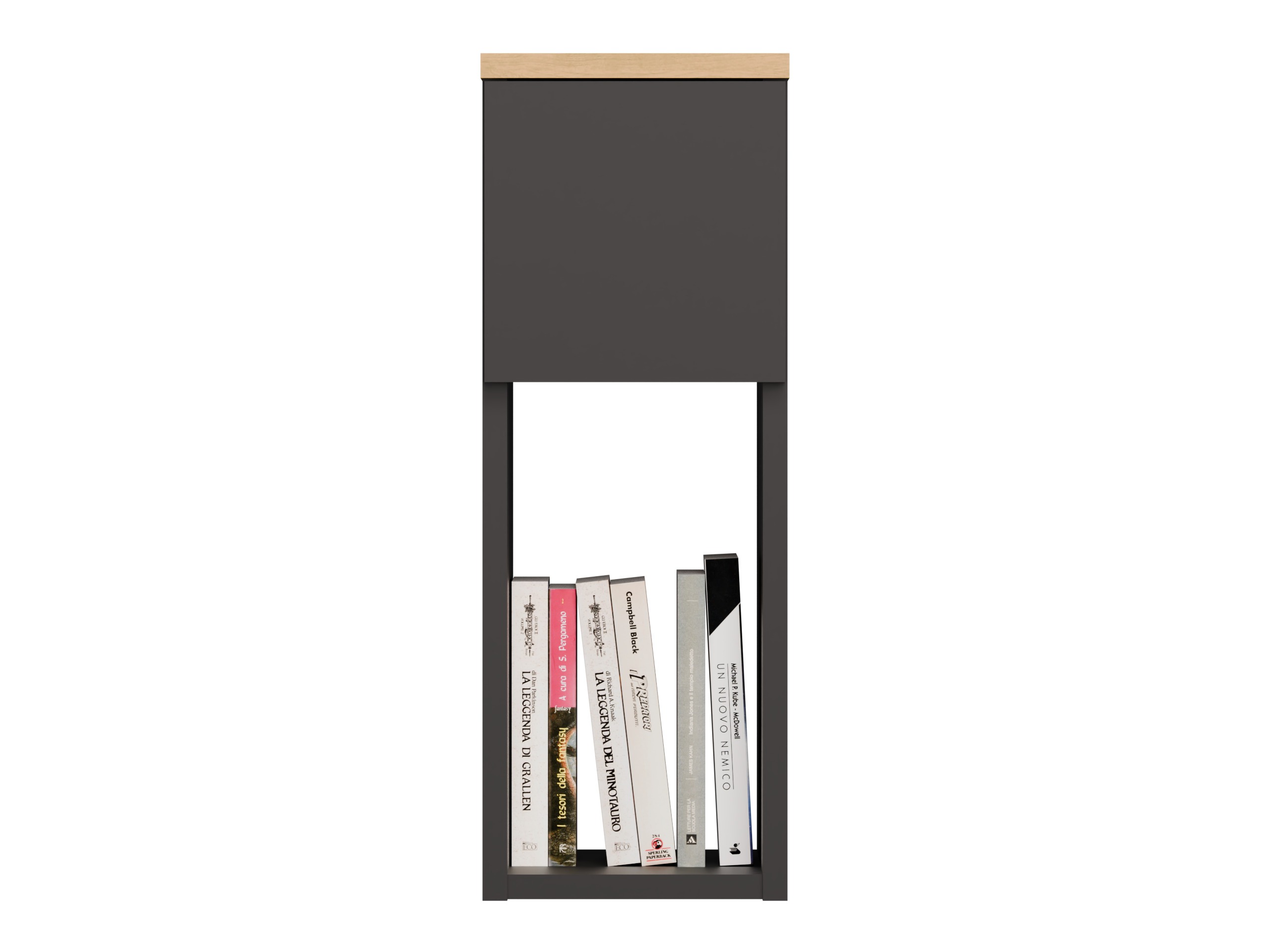 Nočna omarica Mandeville 304 (Antracit + Artisan hrast)