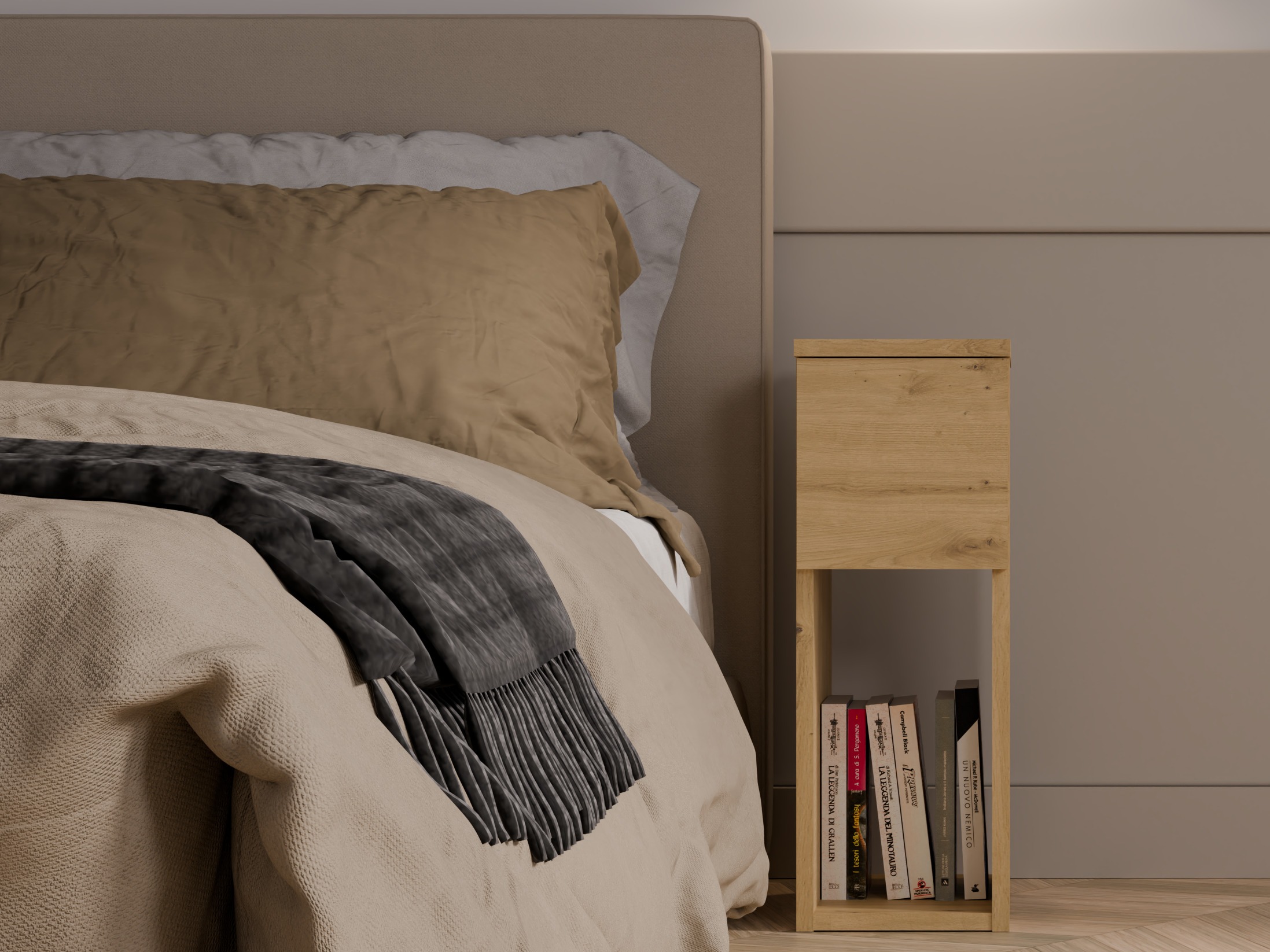 Nočna omarica Mandeville 304 (Artisan hrast)