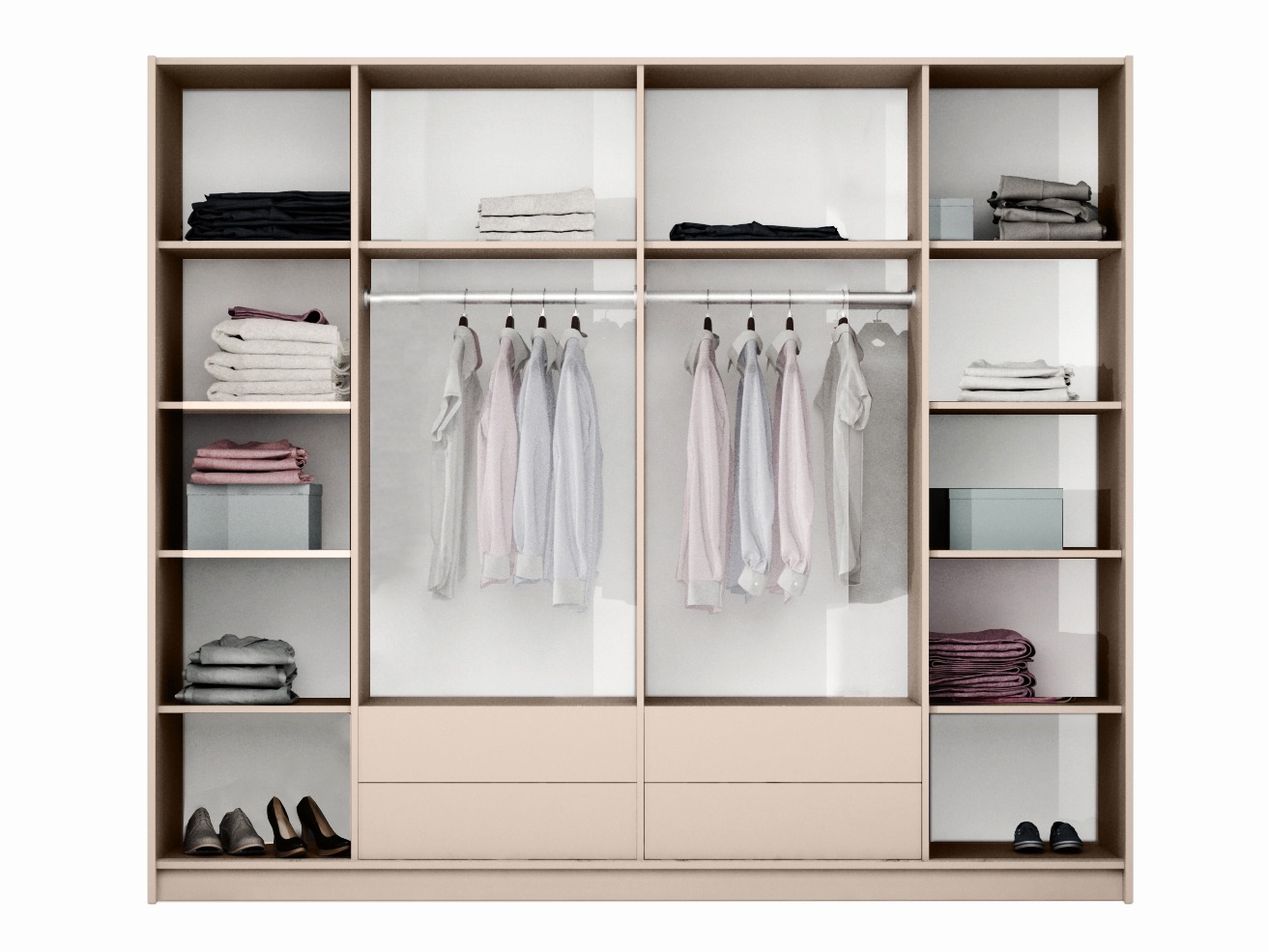 Garderobna omara Honolulu 260