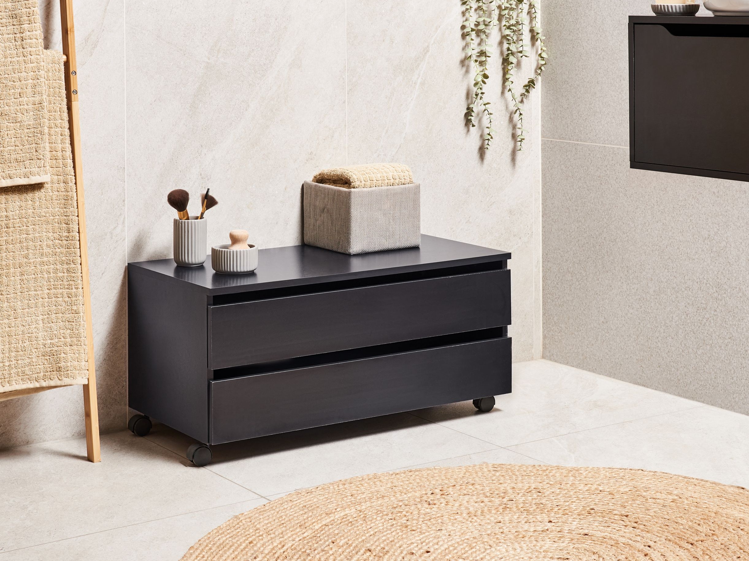 Prostostoječa Kopalniška omarica Berwyn 2755 (Črna)