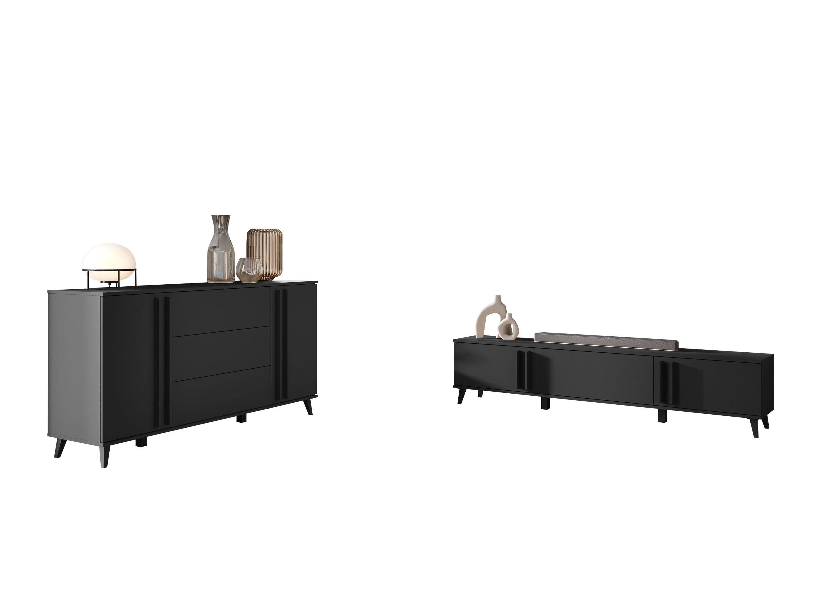 Dnevni prostor Temora 104 (Grafit)