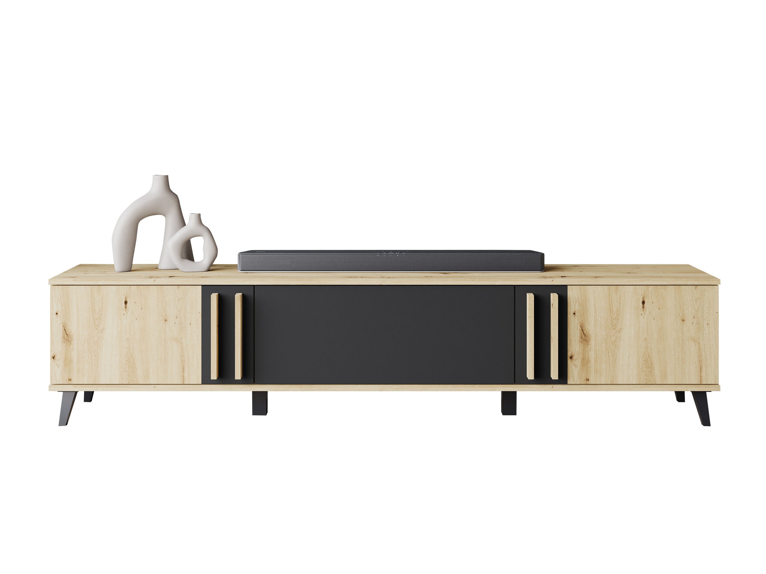 TV-omarica Temora 101 (Artisan hrast + Grafit)