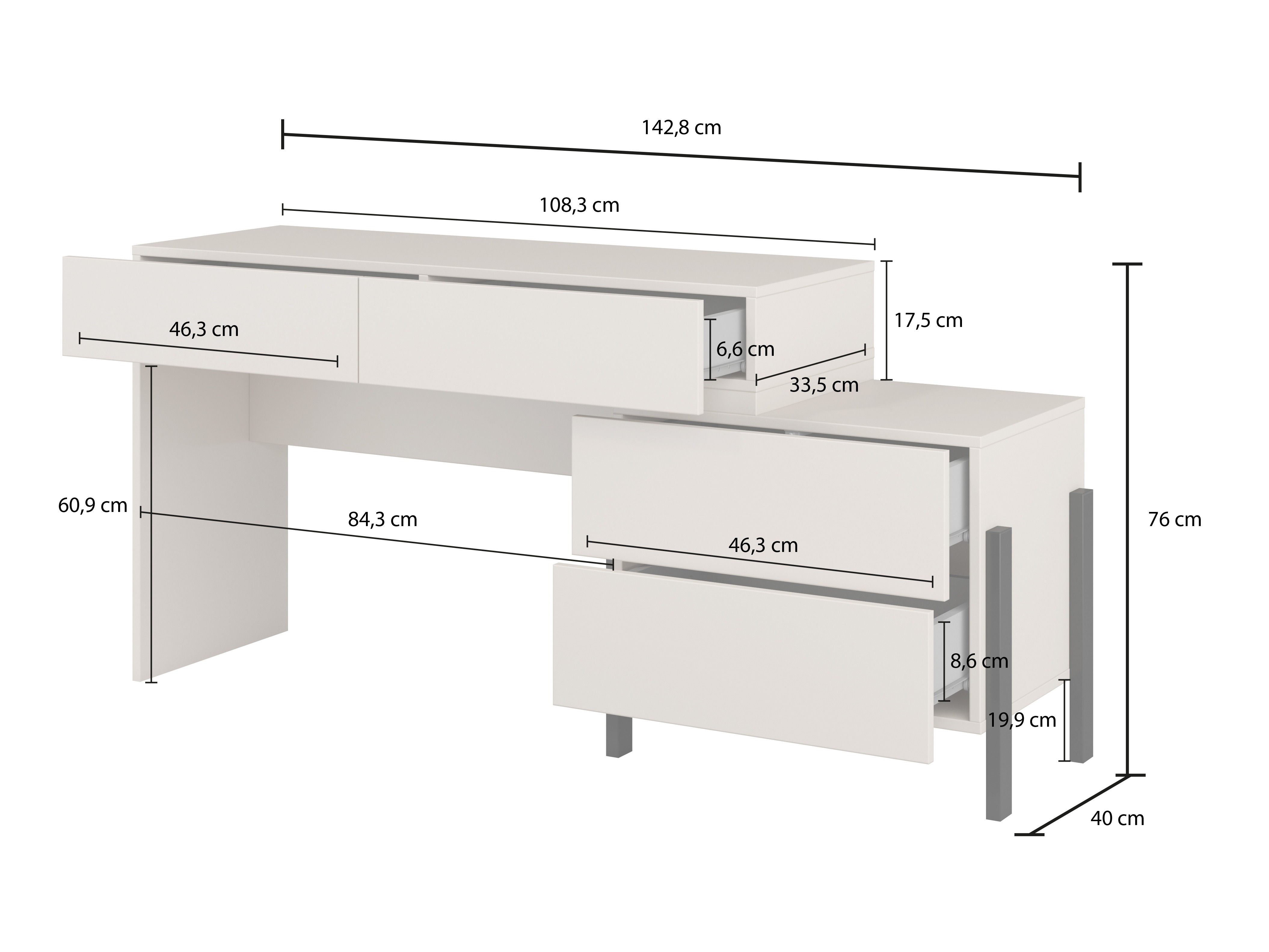 Pisalna miza Etsore 107