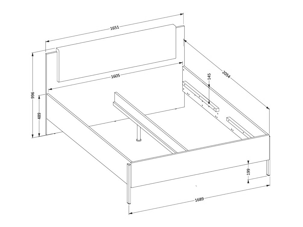 Komplet spalnic Etsore 115